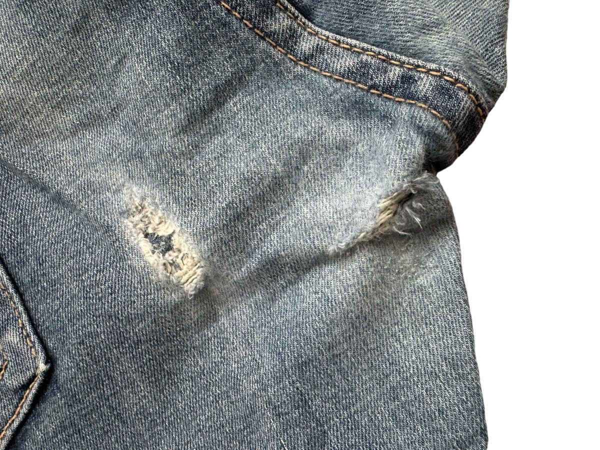 Edwin Edwin Exclusive Vtg Distressed Denim Jeans Size US 38 / EU 54 - 11 Thumbnail