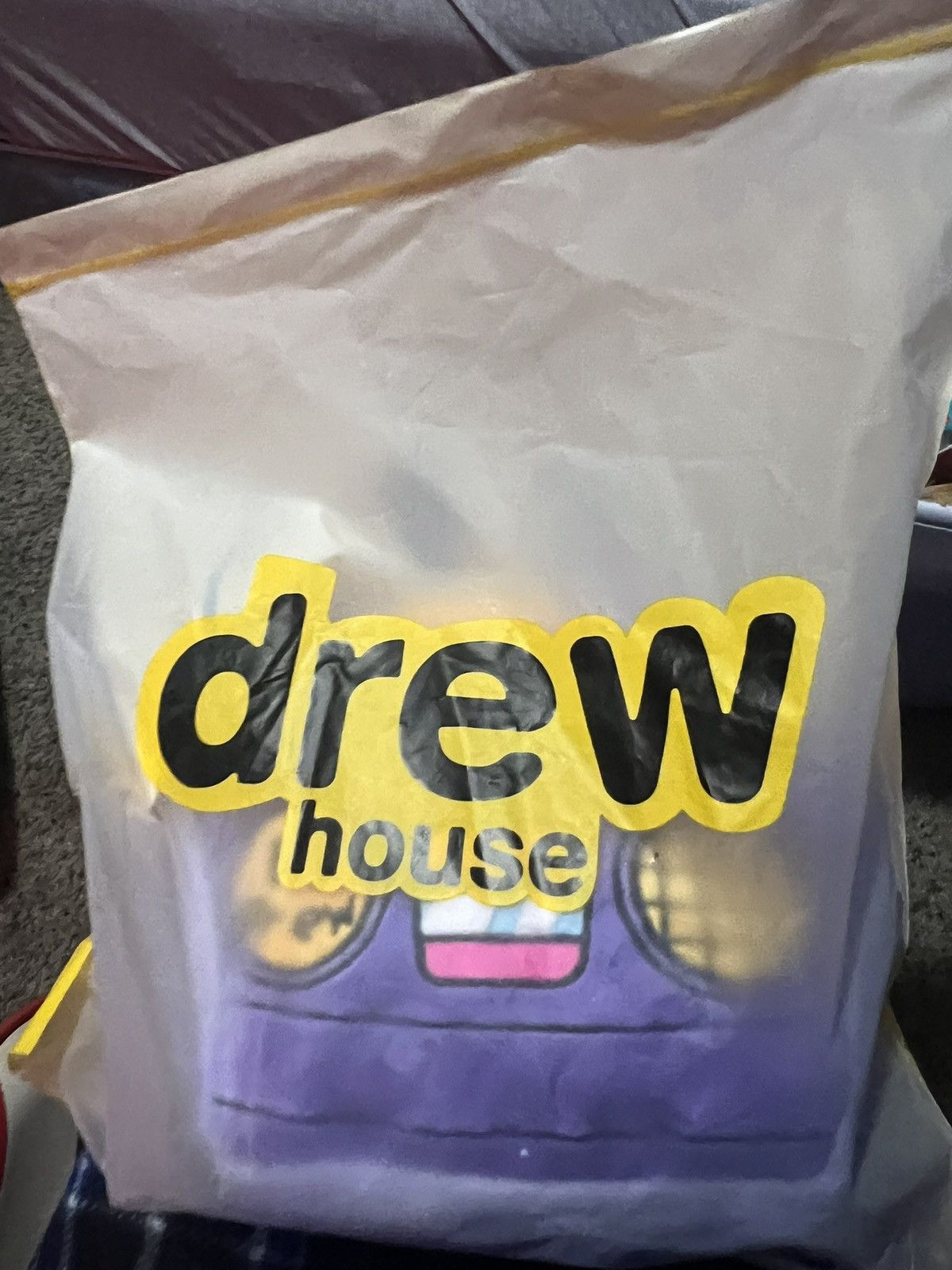 Drew House Drew House Boombox Plush Purse 'Violet' Size ONE SIZE - 2 Thumbnail