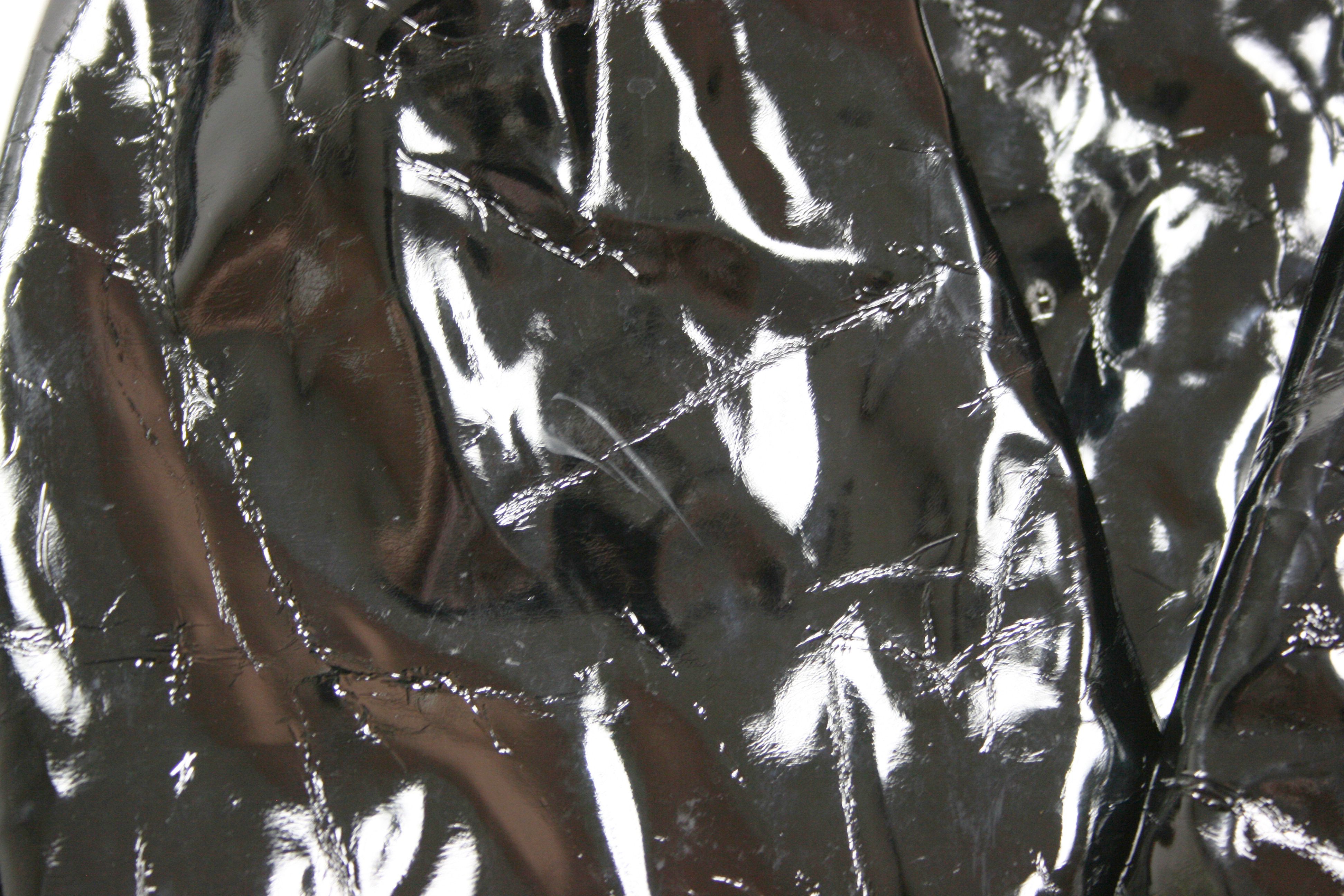 Eytys X H&M Latex Vinyl Patent Jacket Size XS / US 0-2 / IT 36-38 - 8 Thumbnail