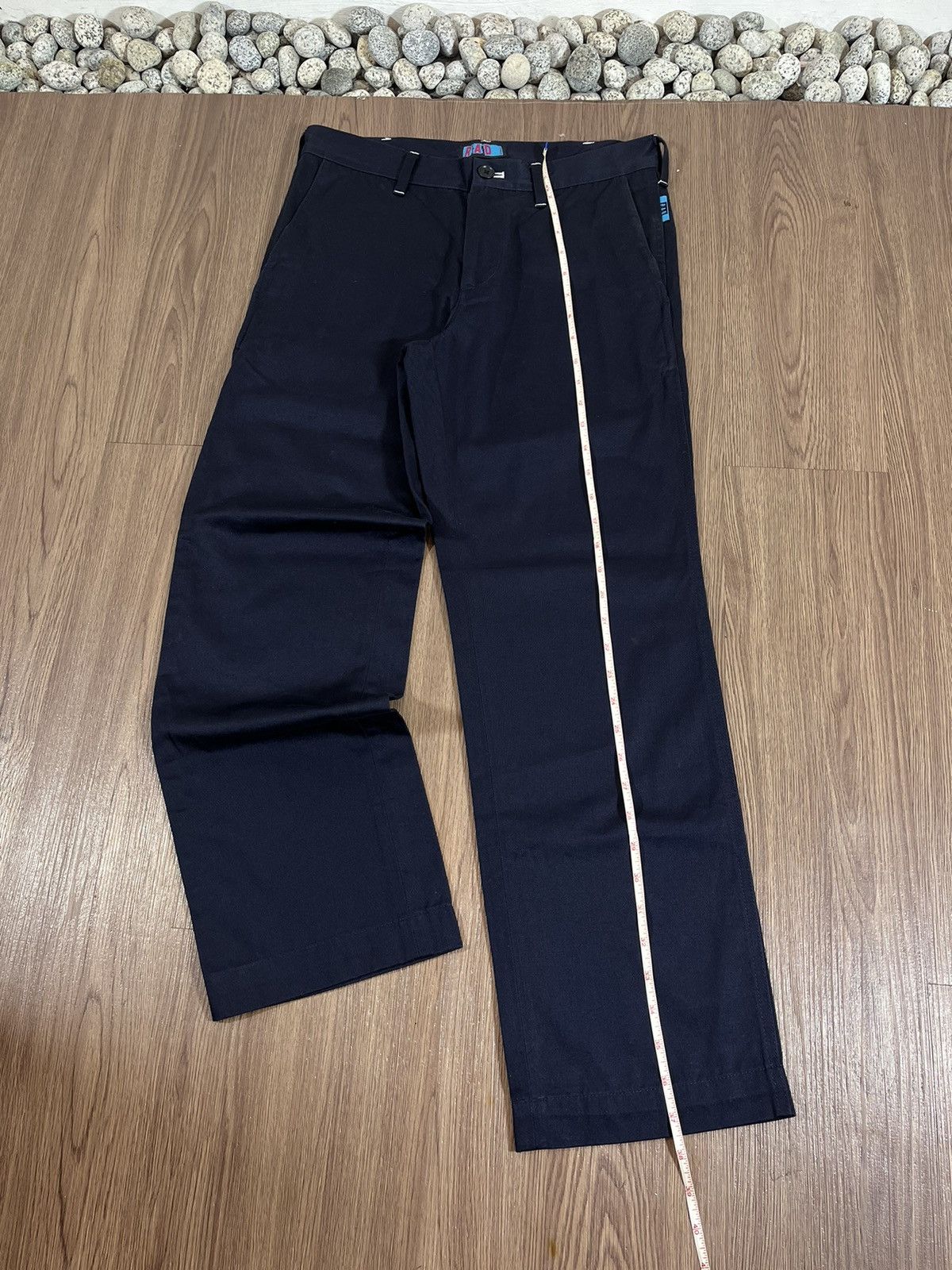 R.Newbold RAD (R.Newbold) Navy Work Trousers – Regular Straight Fit Size US 31 - 20 Thumbnail