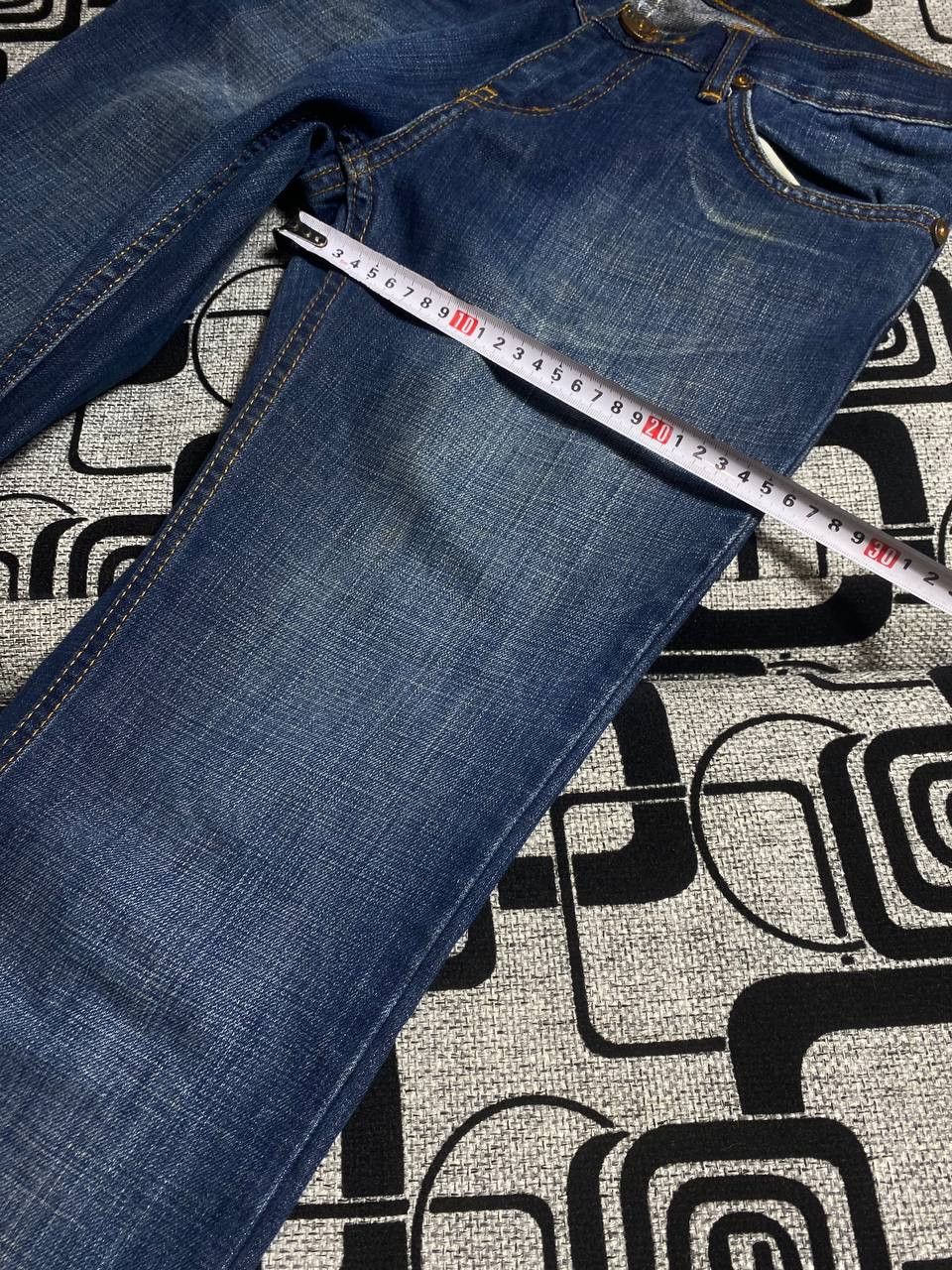 Other Crazy Crash Dirty Baggy Faded Jean Japan Avant Garde Style Size US 30 / EU 46 - 15 Thumbnail