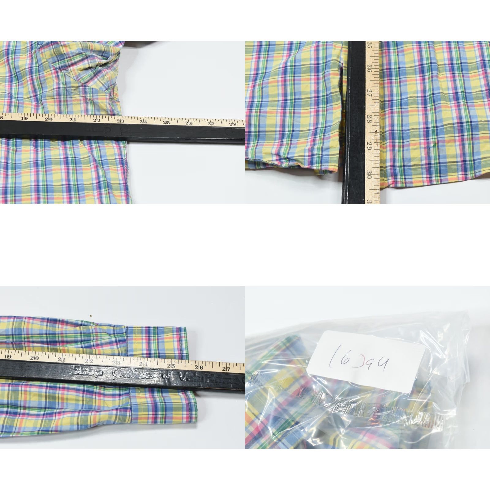 Ralph Lauren Ralph Lauren Shirt Mens Large Yellow Pink Plaid Long Sleeve Button-Down Classic Size US L / EU 52-54 / 3 - 8 Thumbnail
