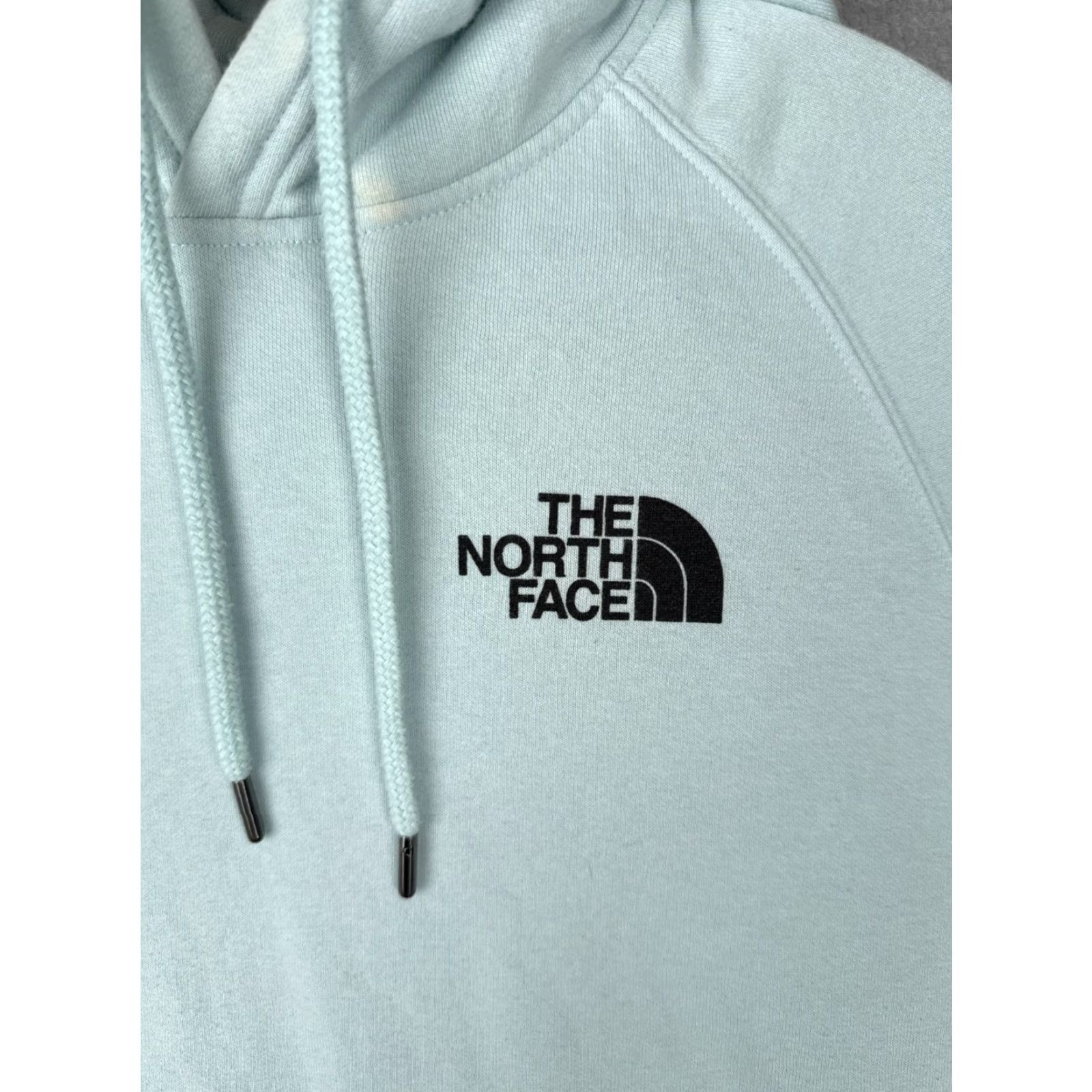 The North Face The North Face Hoodie Womens Medium Blue Pullover Cotton Blend Activewear with Pockets Size M / US 6-8 / IT 42-44 - 6 Thumbnail