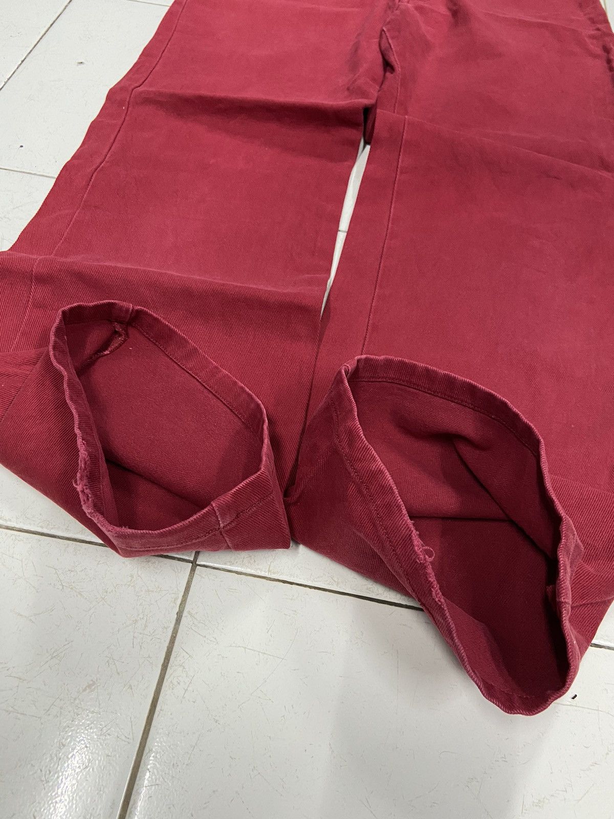 Japanese Brand MELLOWBOB INPRESSIONIST FASHION RED JEANS Size US 28 / EU 44 - 3 Thumbnail