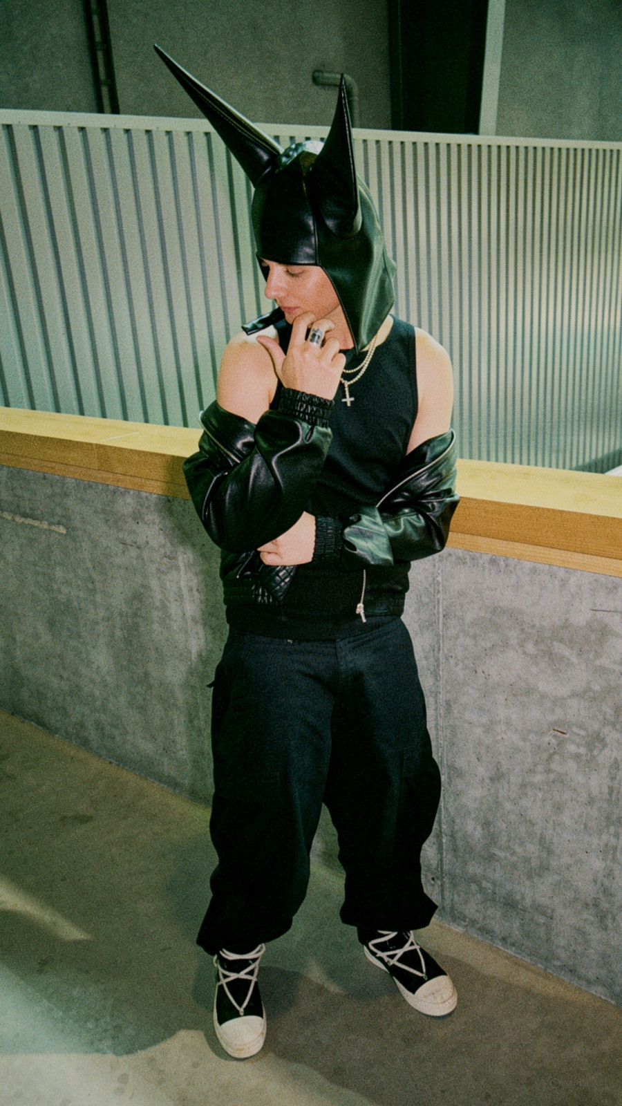Anonymous Club Shayne Oliver Group Horns Hat Playboi Carti Evil Jordan HBA Size ONE SIZE - 7 Thumbnail