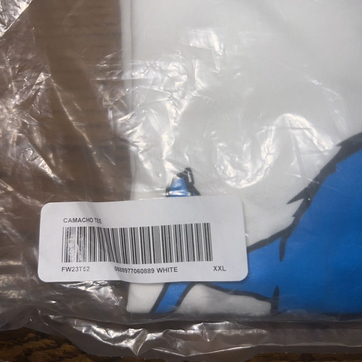 Supreme Supreme Camacho Tee White Size: XXL Size US XXL / EU 58 / 5 - 3 Thumbnail