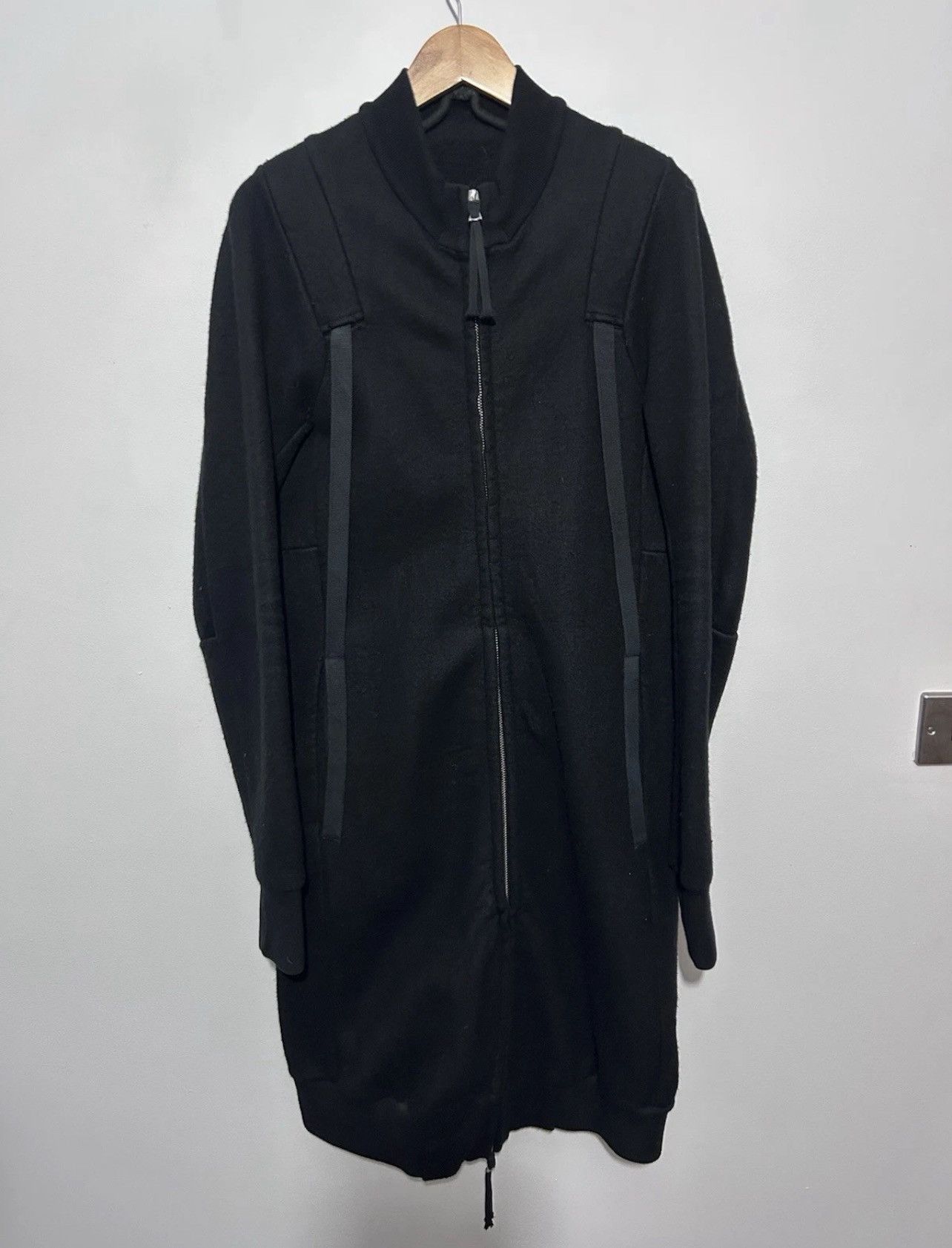 11 By Boris Bidjan Saberi Boris Bidjan Saberi 11 Black Coat, Pull Up Bottom. Size XL Size US XL / EU 56 / 4 - 3 Thumbnail