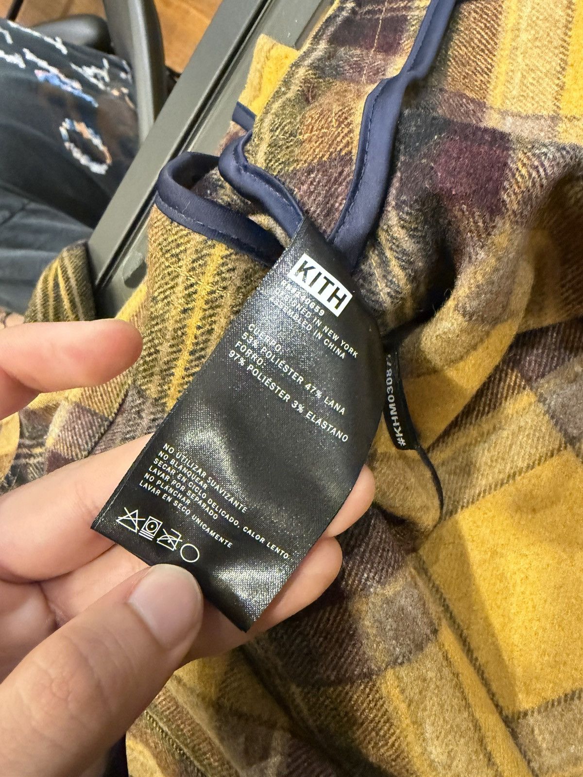 Kith Kith Checkered Sheridan Button Down Flannel Size US L / EU 52-54 / 3 - 6 Thumbnail