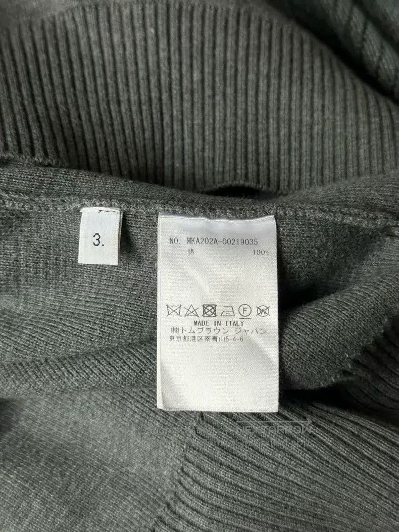 Thom Browne Thom Browne Grey Sweater Size US L / EU 52-54 / 3 - 4 Thumbnail