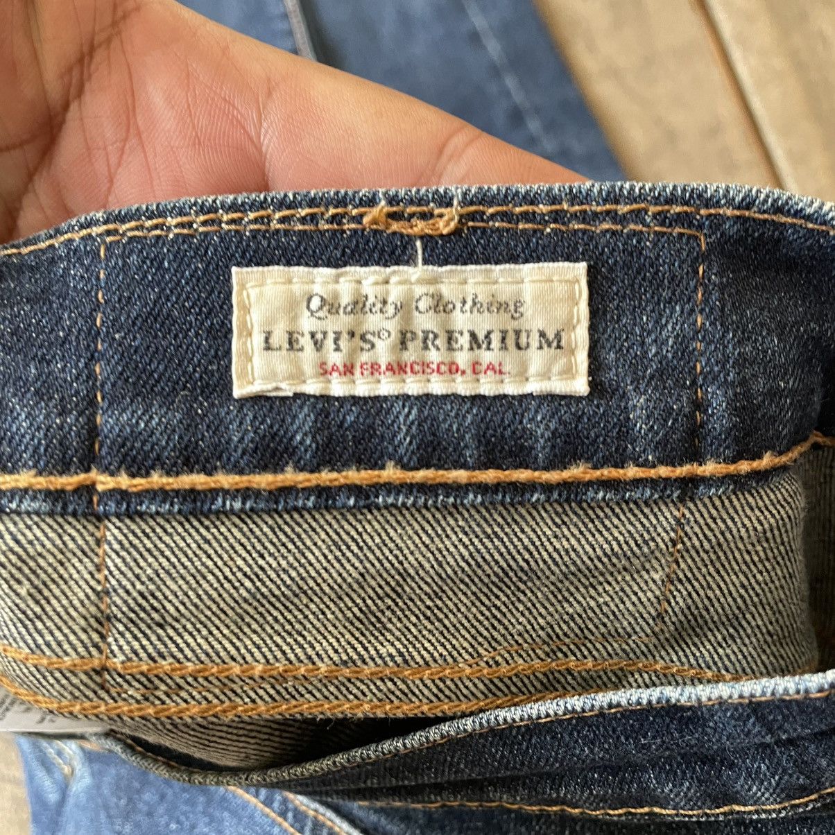 Levi's 🔥Vintage Levis 505 Big E Stoned Washed Denim Jeans Size US 32 / EU 48 - 13 Thumbnail
