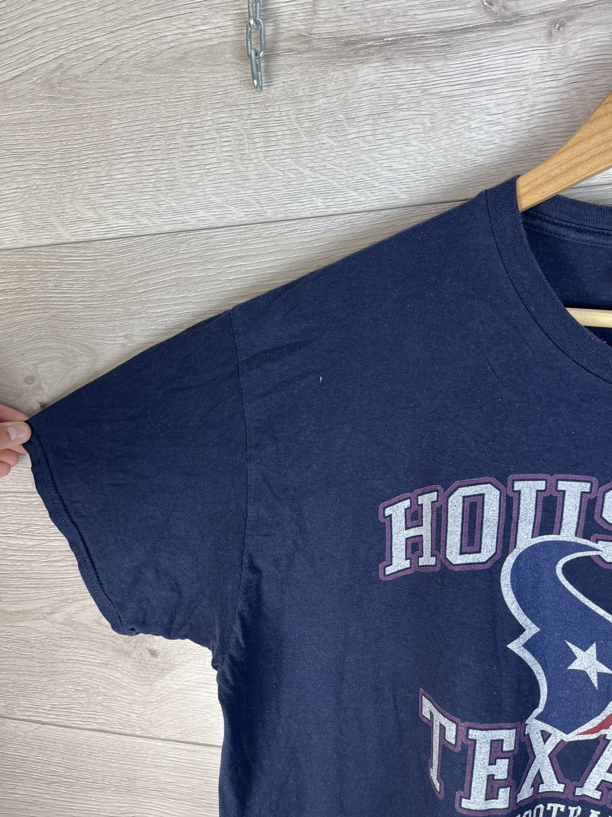 Fruit Of The Loom Vintage men’s merch t-shirt Houston Texans Football size xxl Size US XXL / EU 58 / 5 - 6 Thumbnail