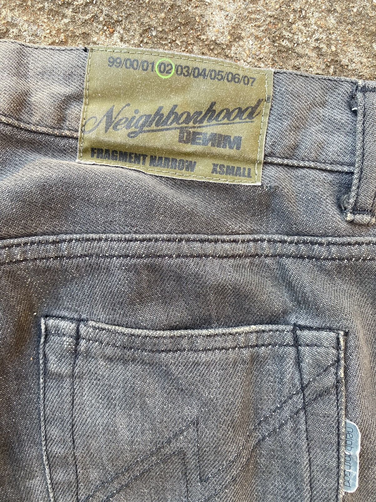 Neighborhood SS02 Neighborhood Fragment Narrow Selvedge Size US 30 / EU 46 - 14 Thumbnail