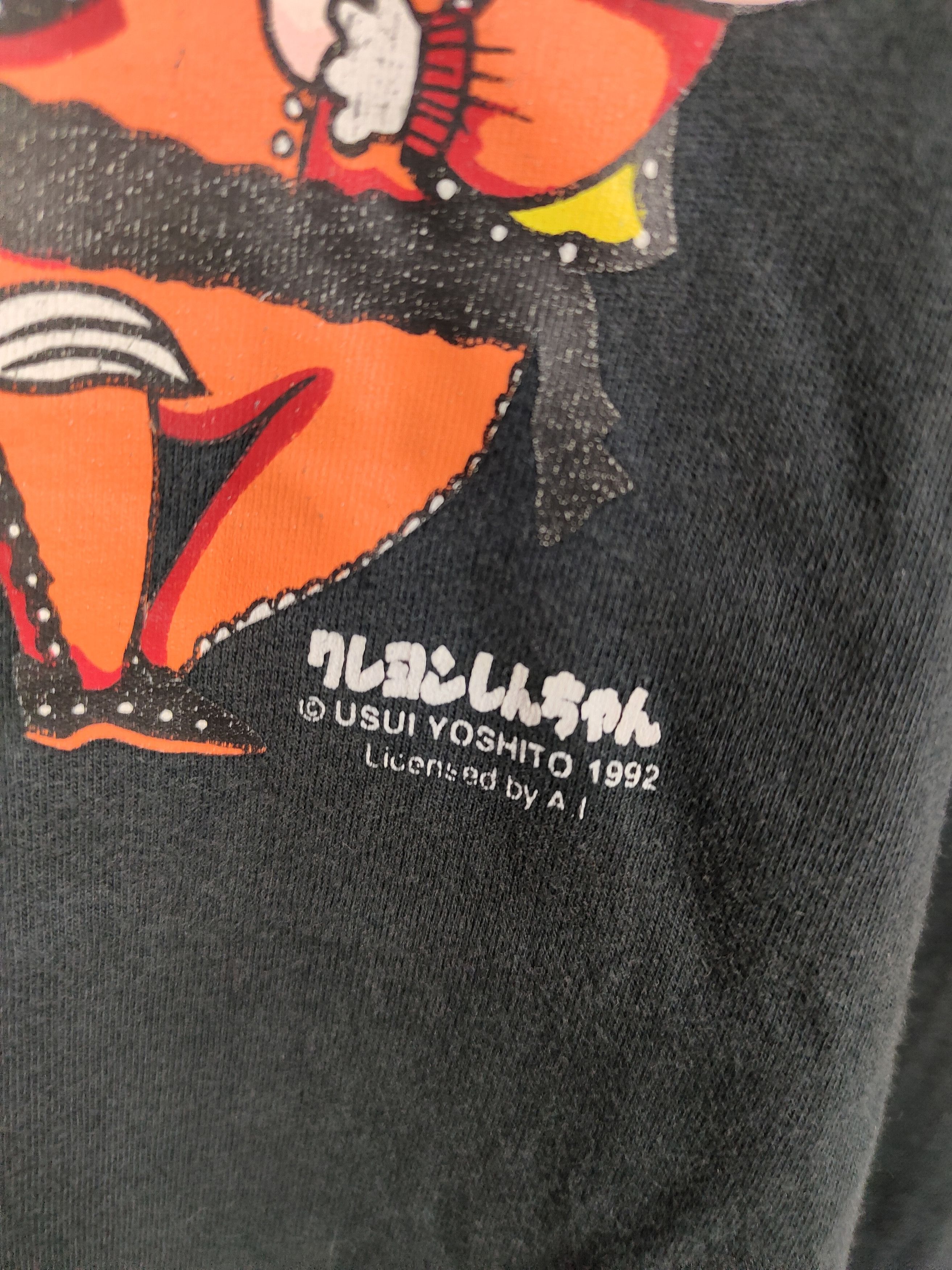 Anime × Japanese Brand × Vintage Vintage 90s Sunfaded Crayon sinchan Anime Shirt Size M / US 6-8 / IT 42-44 - 3 Thumbnail
