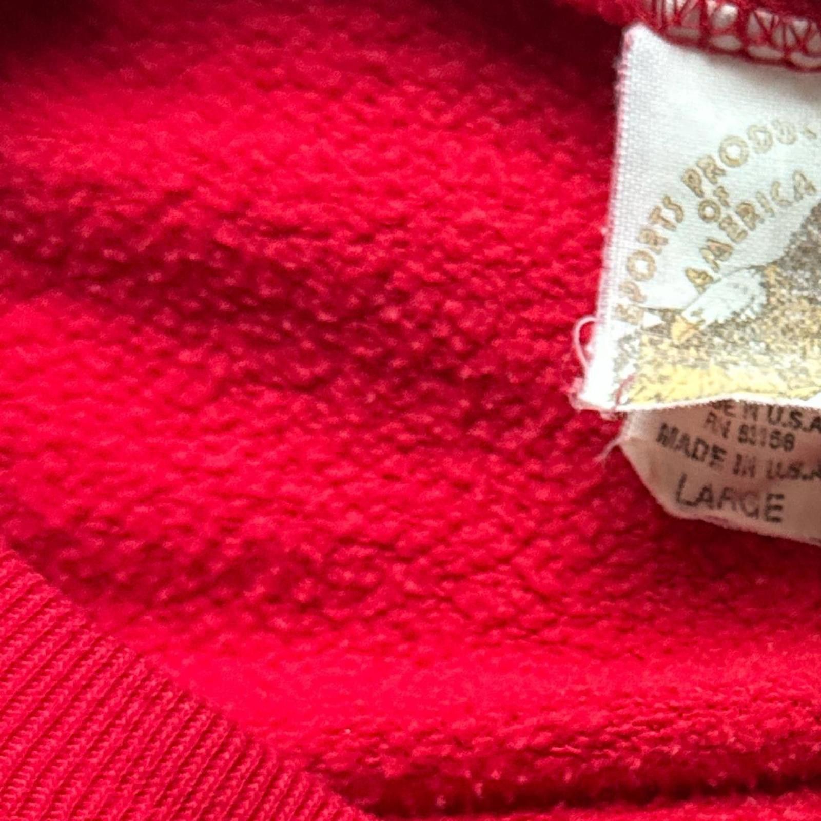 Champion University Of Alabama Red Crewneck With Embroidered Logo 90s Size US L / EU 52-54 / 3 - 6 Thumbnail