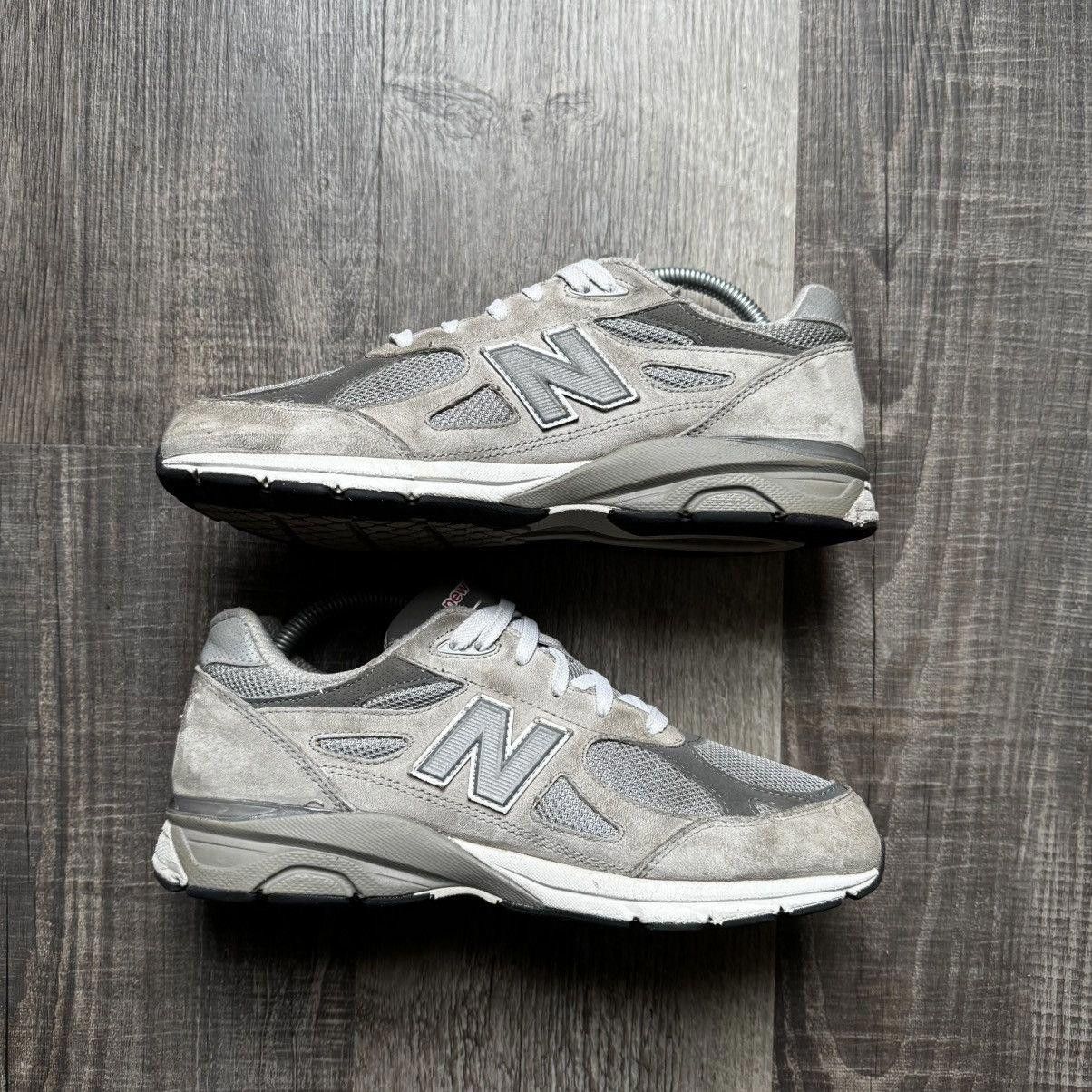 New Balance NEW BALANCE • 990v3 "MiUSA Grey" (7M) Size US 7 / EU 40 - 3 Thumbnail