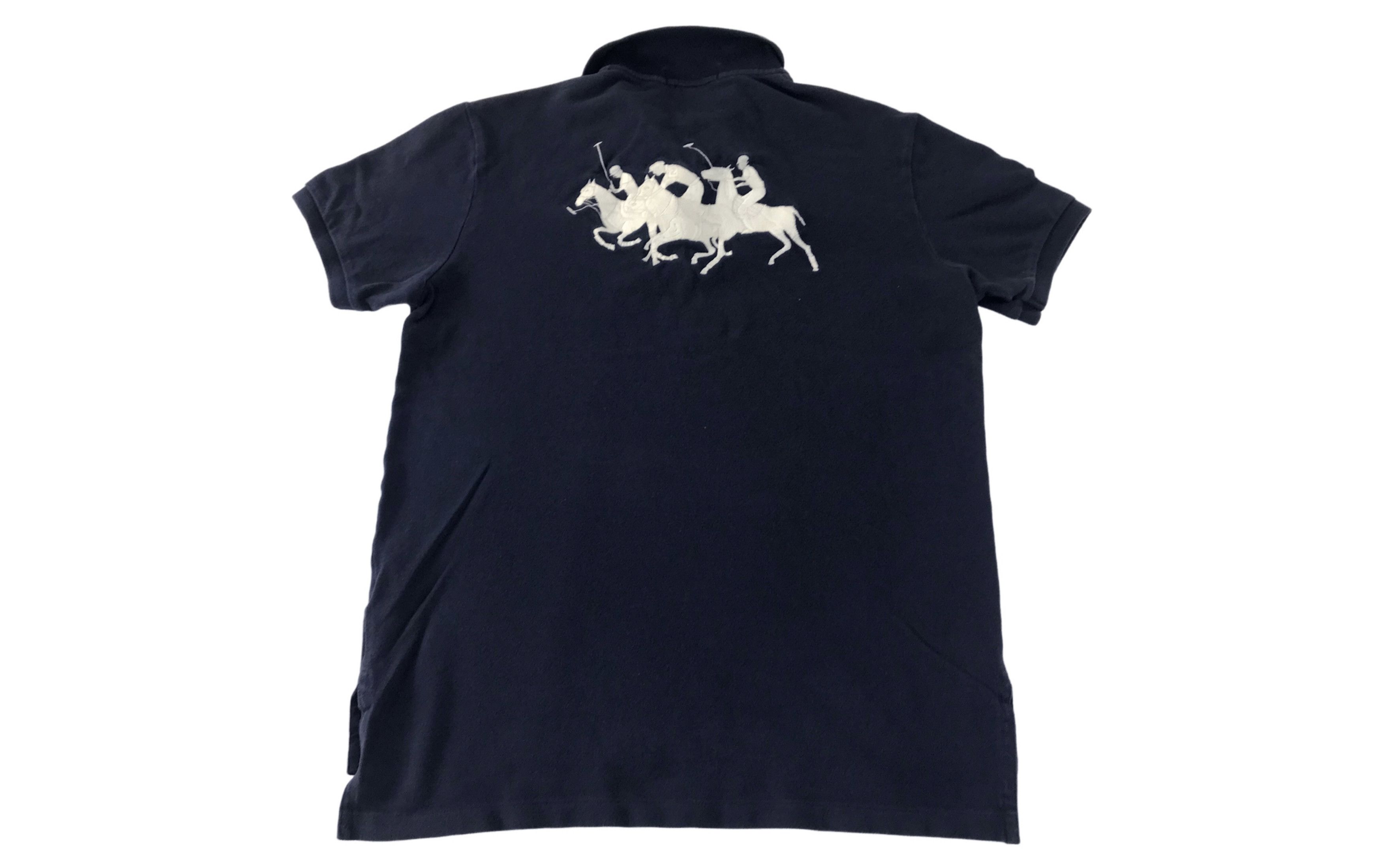Polo Ralph Lauren × Vintage Polo by Ralph Lauren Embroidery Logo Polo Tee Size US M / EU 48-50 / 2 - 2 Thumbnail
