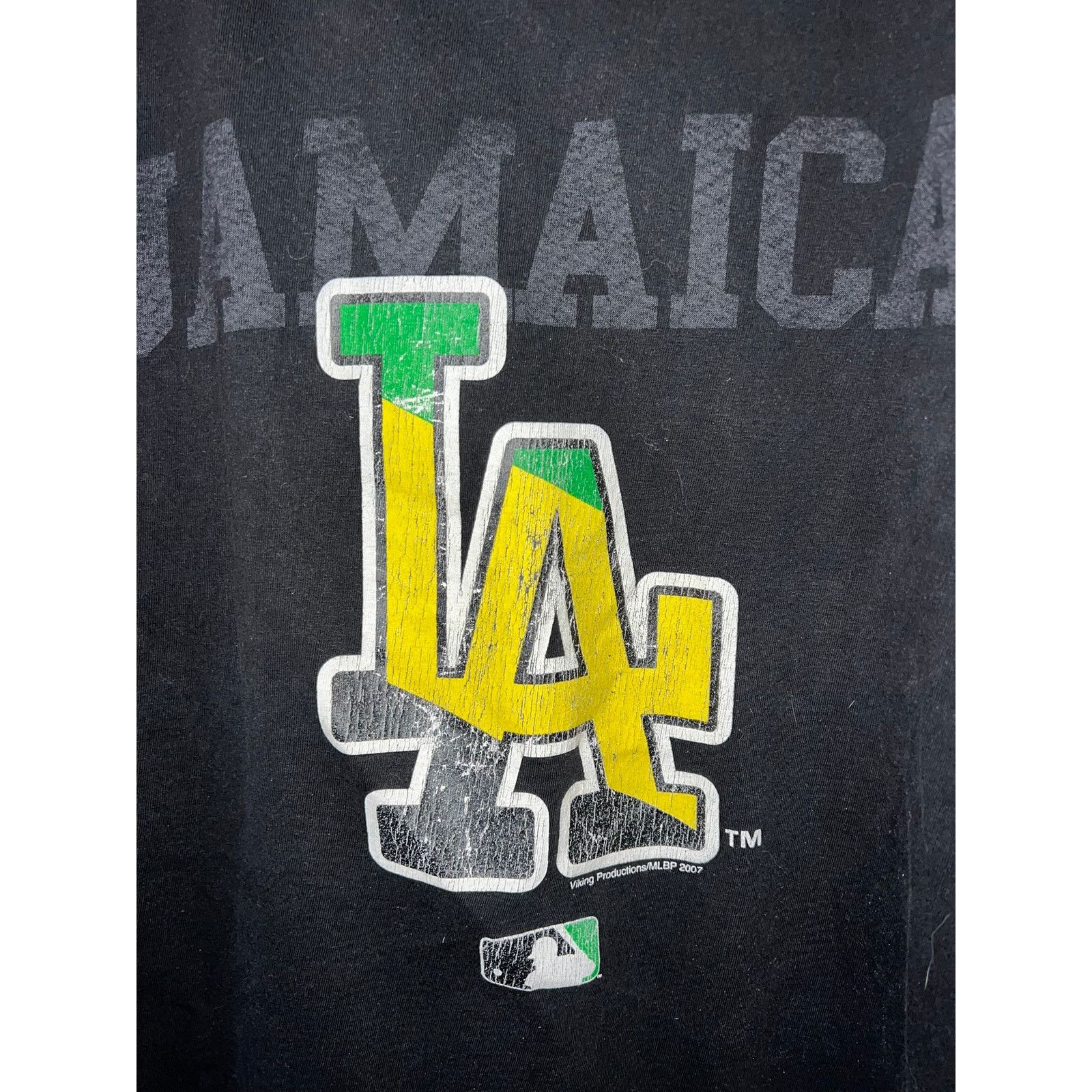 MLB Los Angeles Dodgers Shirt MLB Jamaica Baseball Tee 2007 M Size US M / EU 48-50 / 2 - 2 Thumbnail