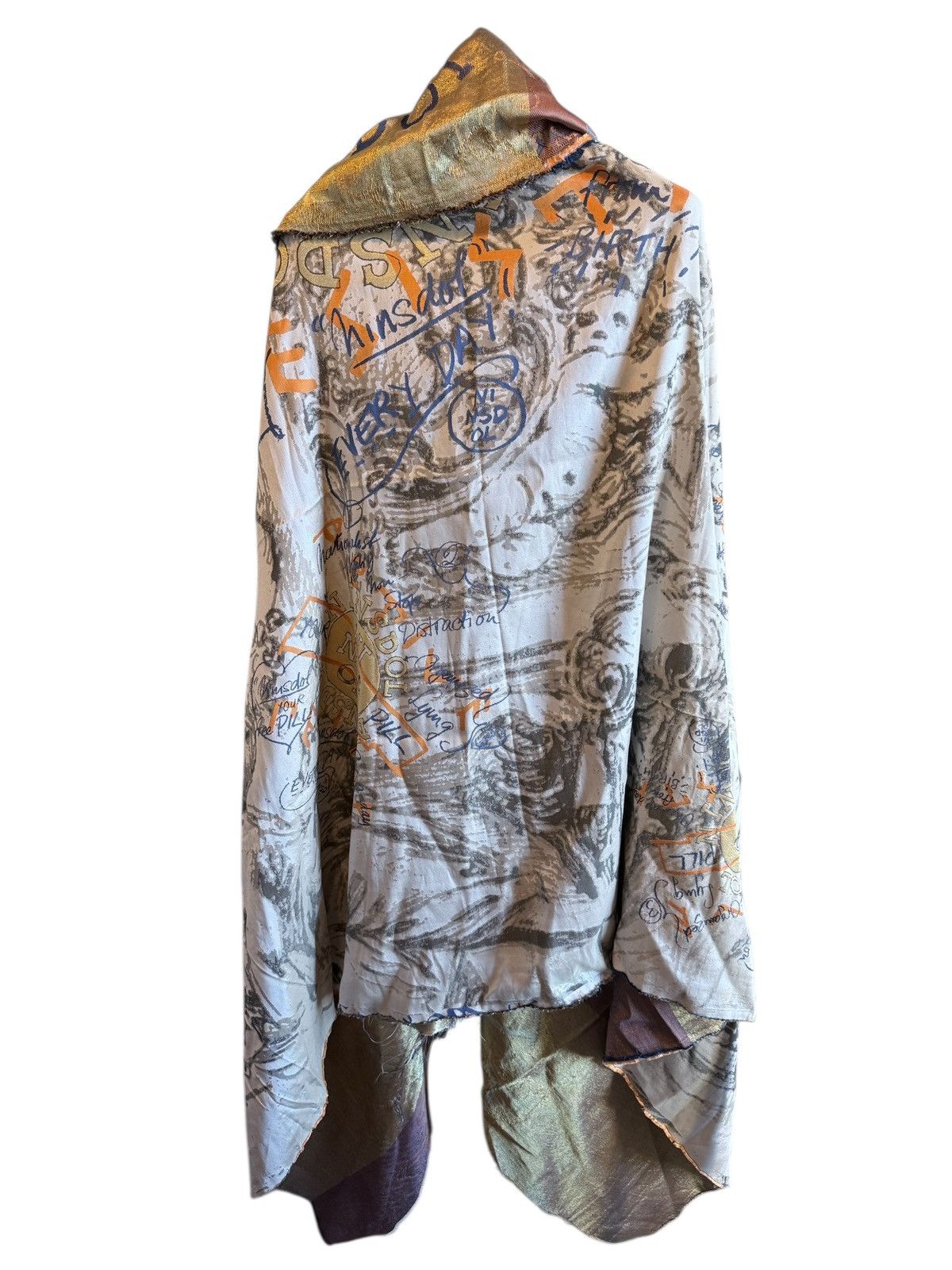 Vivienne Westwood Vivienne Westwood Gold Label 2010 Silk Archive Cape Size ONE SIZE - 2 Thumbnail