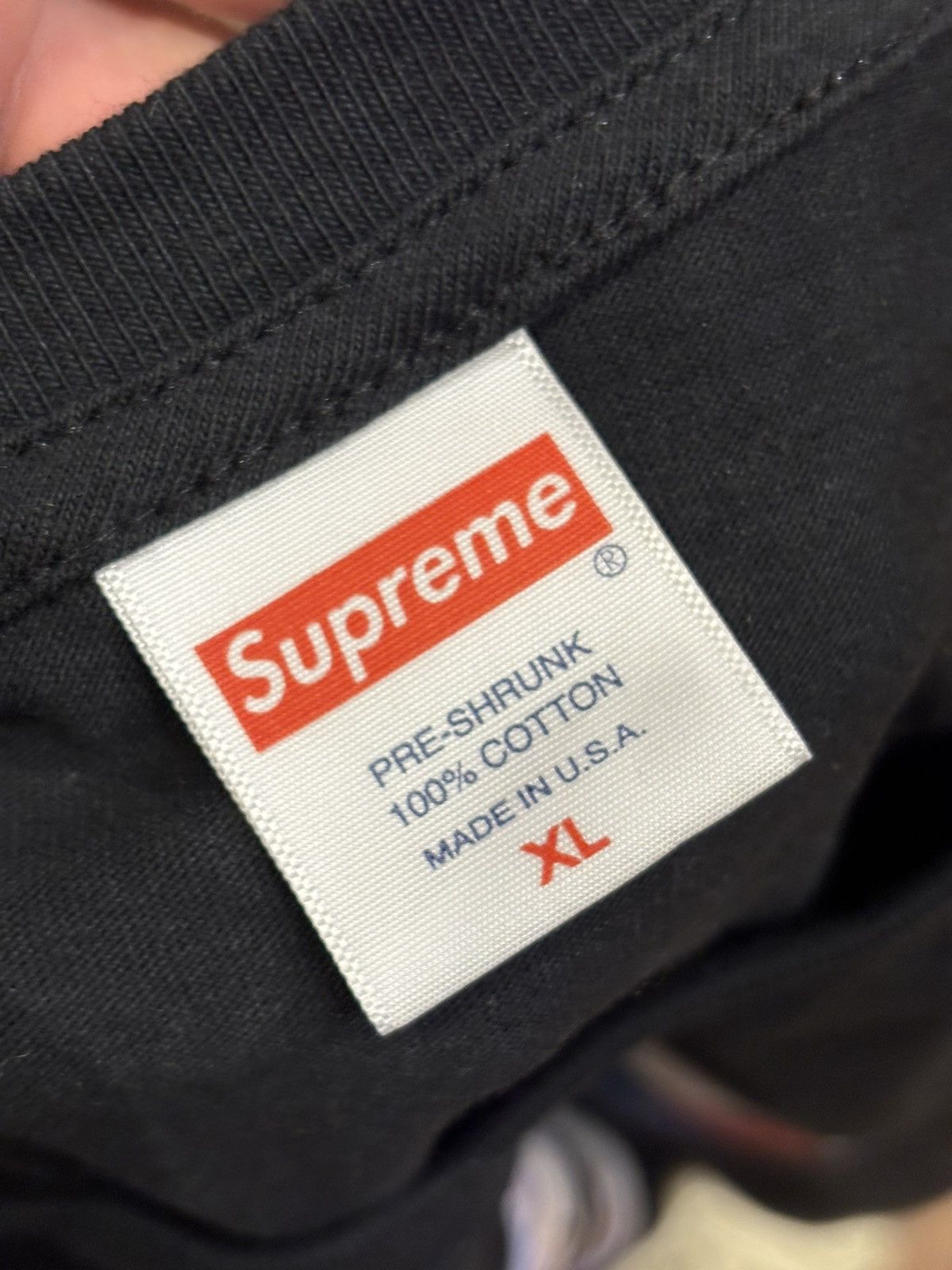 Supreme Supreme Great White Way Tee Size US XL / EU 56 / 4 - 3 Thumbnail