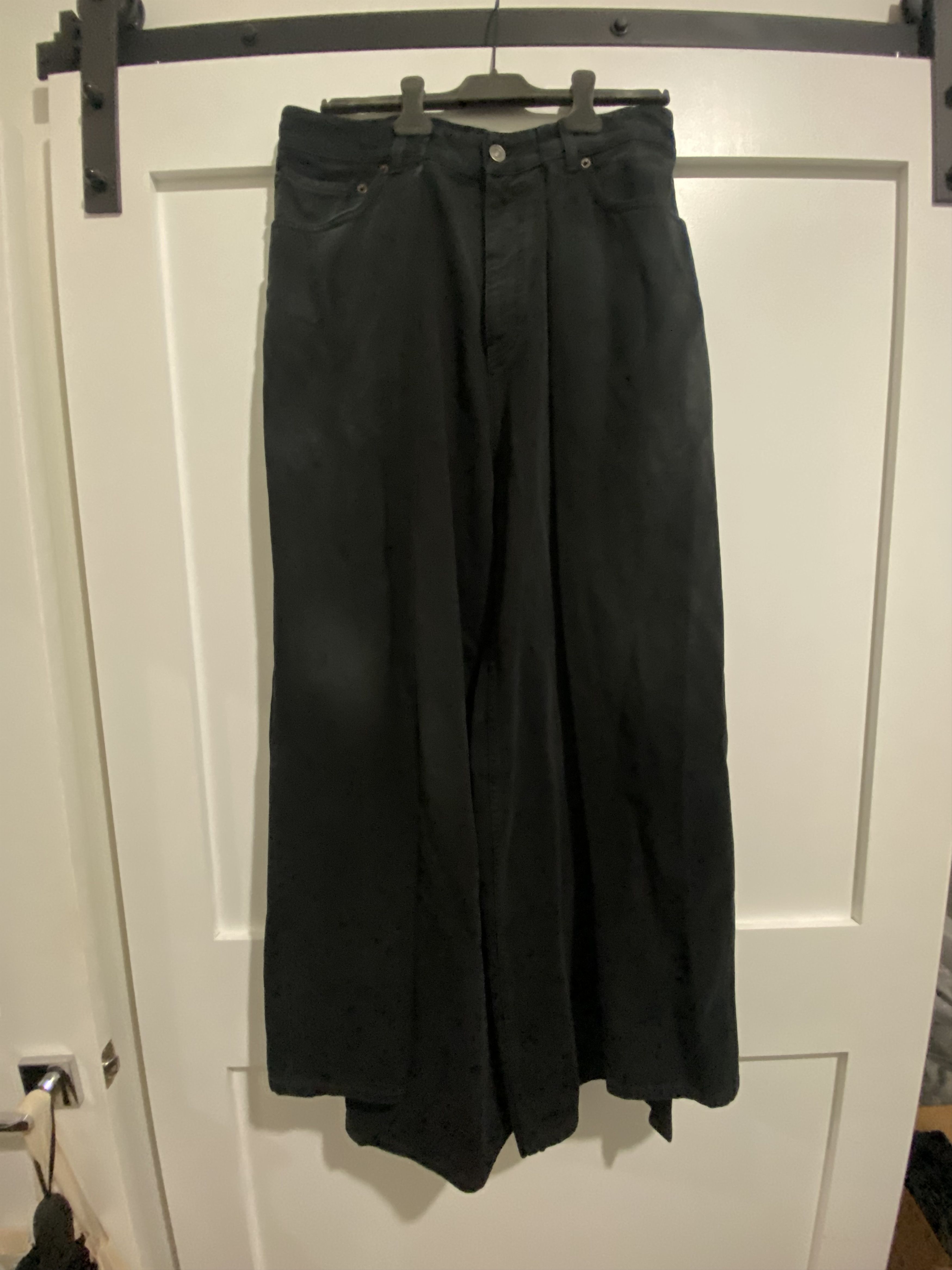 Balenciaga Black Double Sided Jeans Size US 32 / EU 48 - 1 Thumbnail