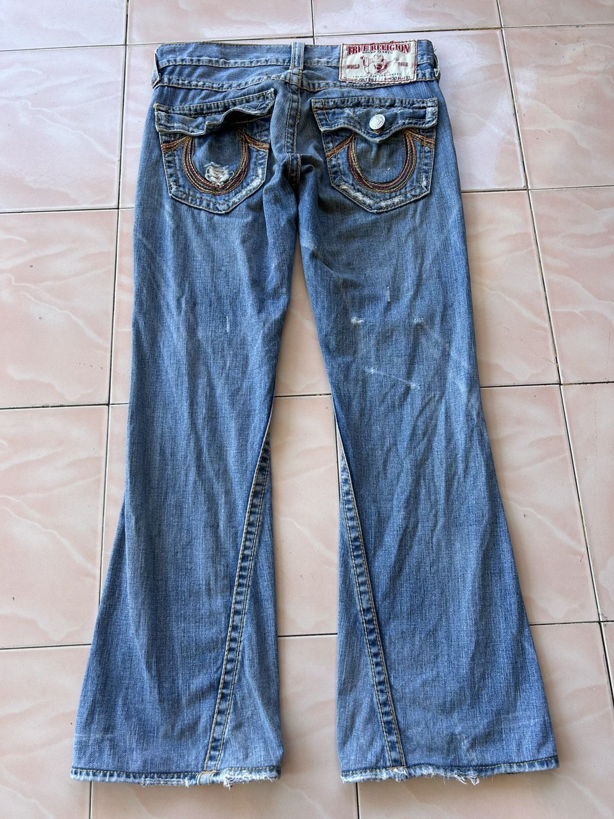 True Religion True Religion Joey Big T Bootcut Flare Jean Size US 30 / EU 46 - 2 Thumbnail