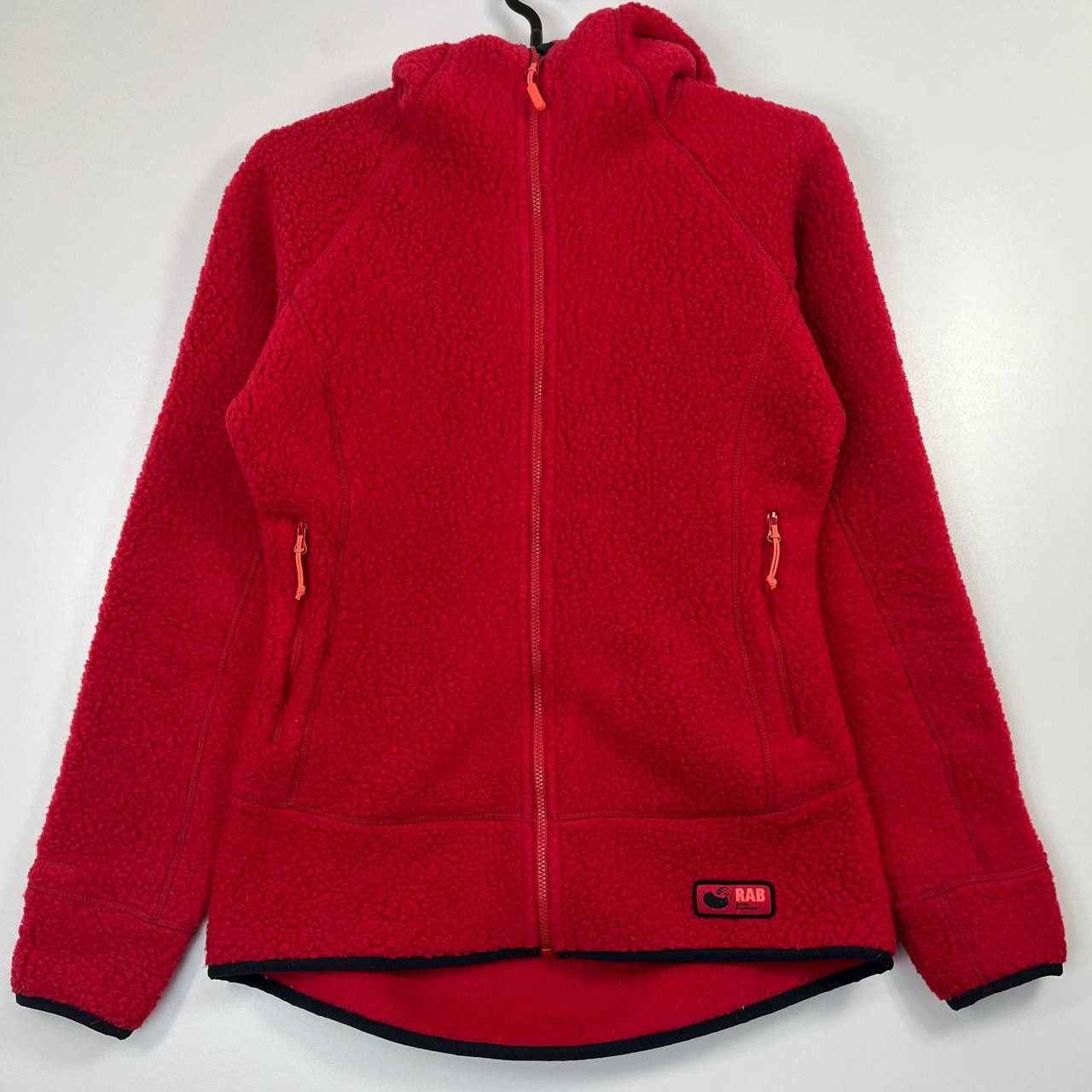 Rab Rab Womens Sherpa Fleece Jacket Red Full Zip Outdoor Uk 8 Size S / US 4 / IT 40 - 1 Thumbnail