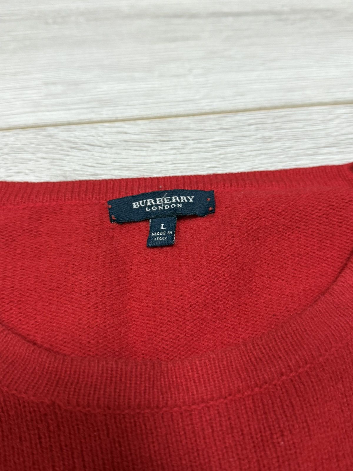Burberry Burberry nova check wool sweater Size US L / EU 52-54 / 3 - 3 Thumbnail
