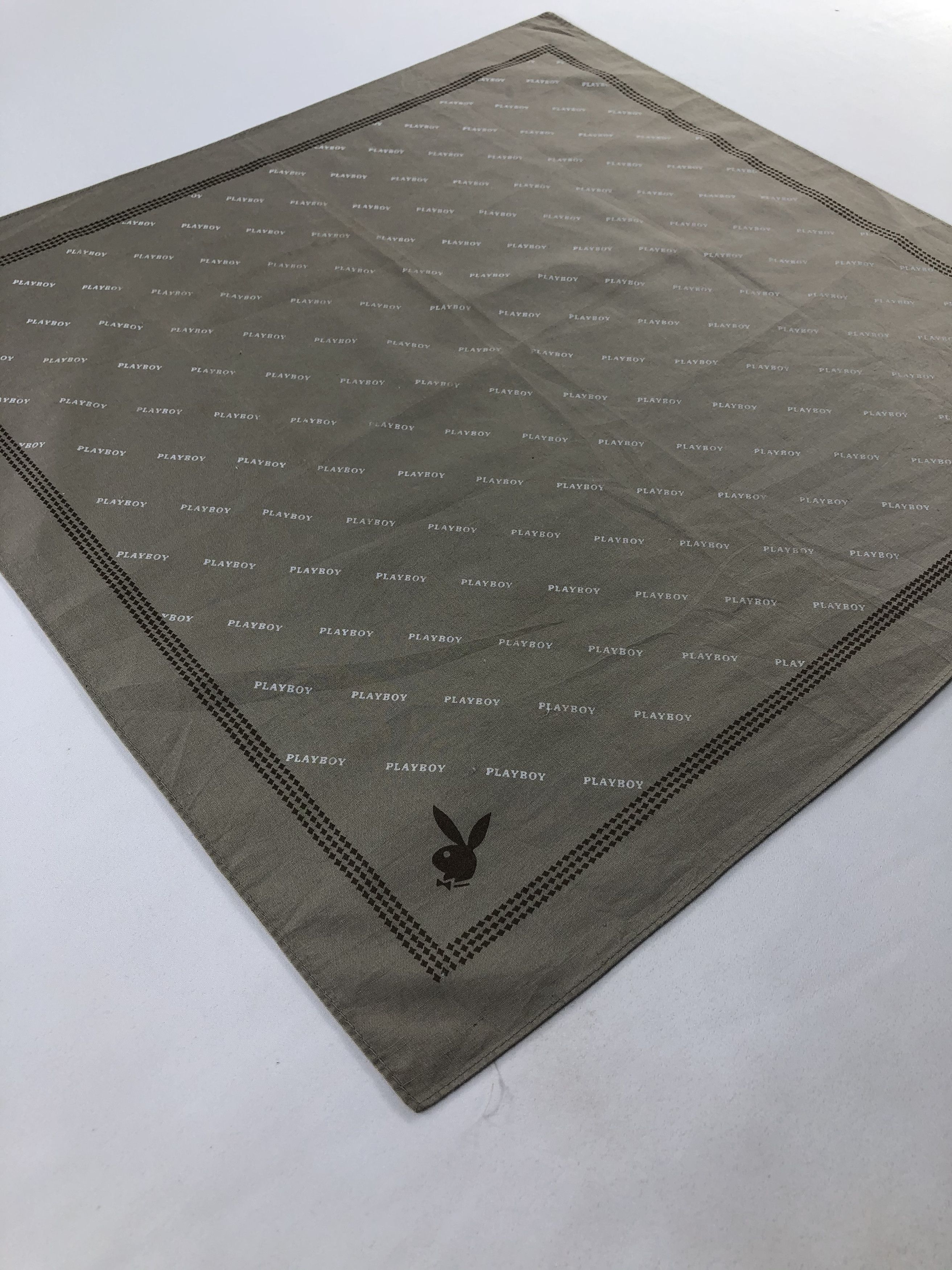 Playboy × Vintage Playboy Handkerchief / Bandana / Neckerchief Size ONE SIZE - 3 Thumbnail