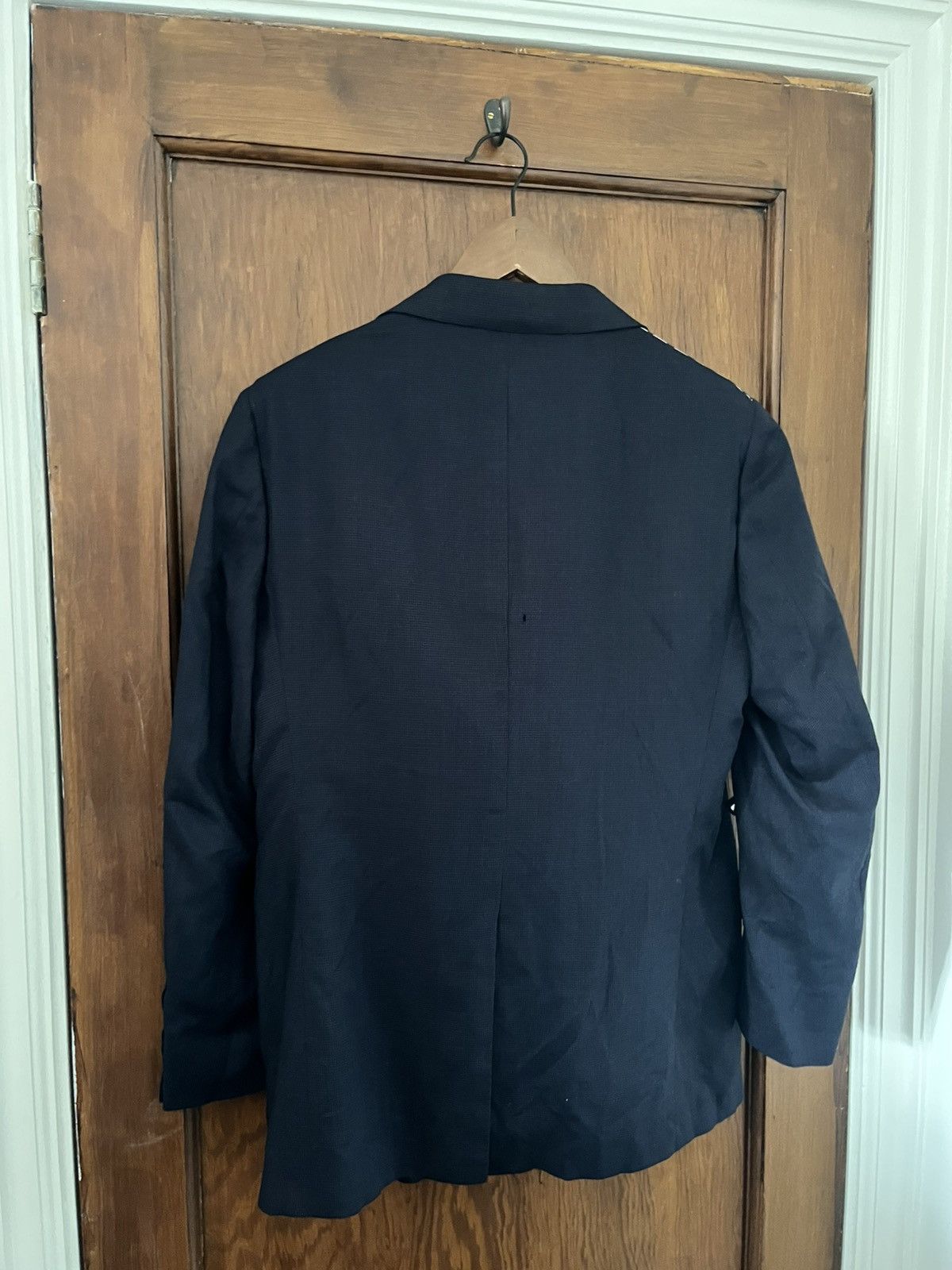 Kiton Kiton navy cashmere check suit size 38r / it 48 Size 38R - 3 Thumbnail