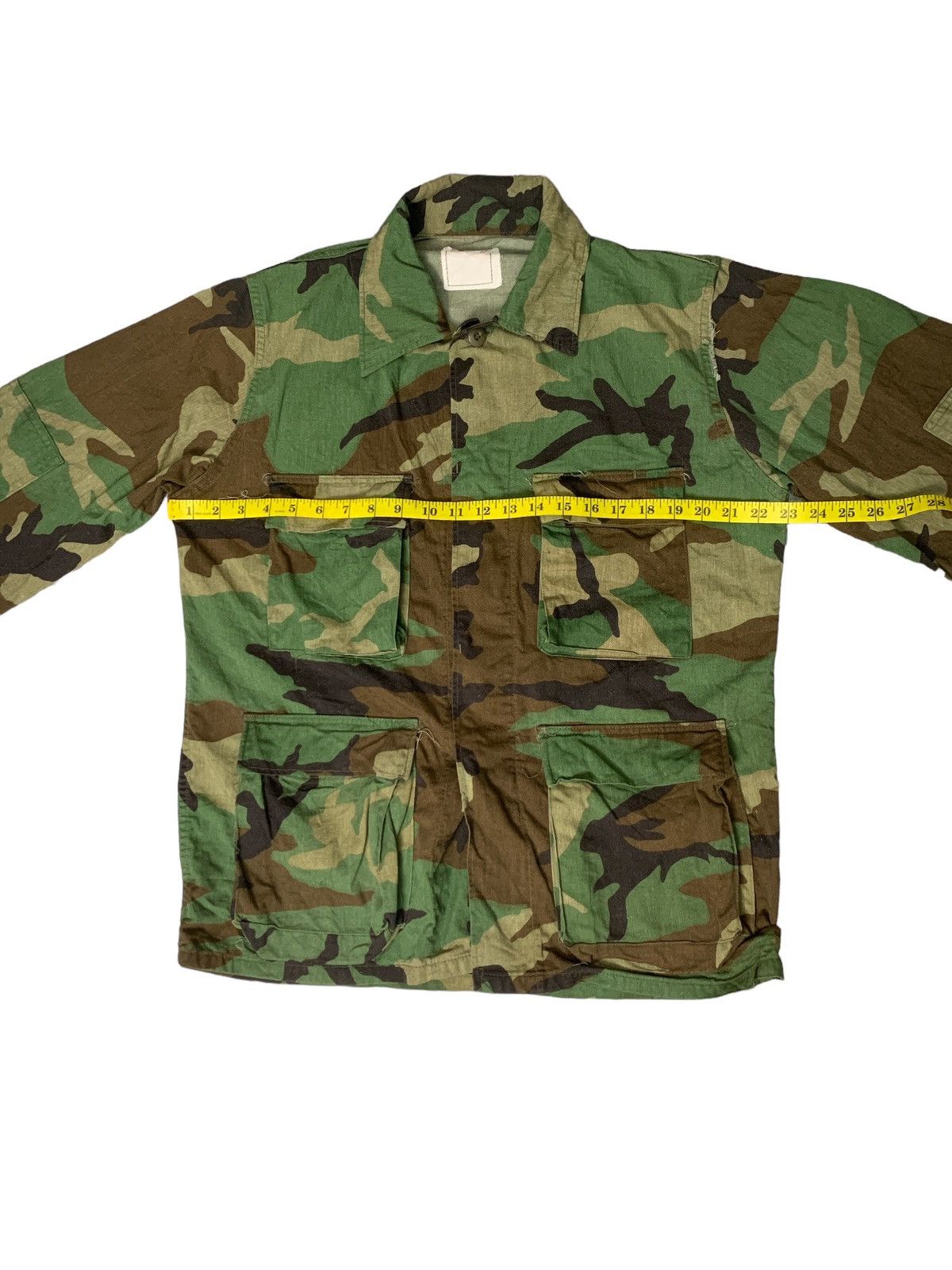 Vintage Rare Design Vintage Woodland Camouflage Pattern Coat Size US L / EU 52-54 / 3 - 7 Thumbnail