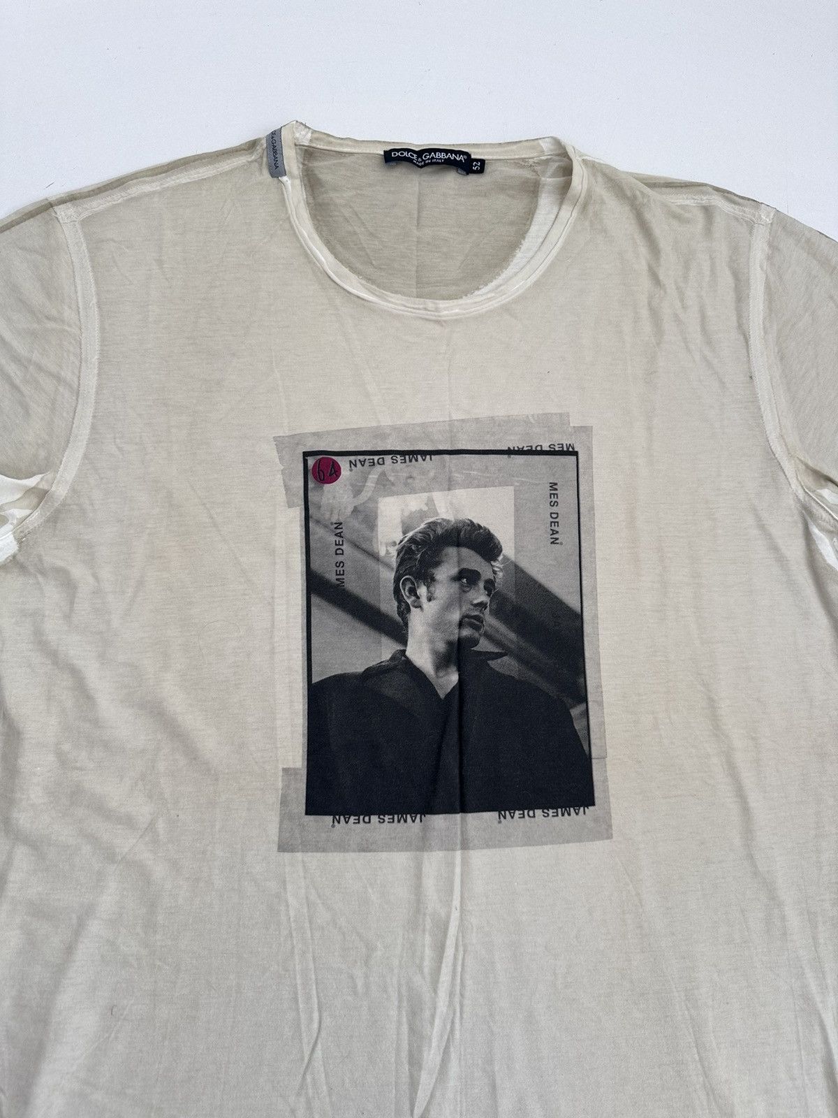 Dolce & Gabbana Dolce Gabbana James Dean T Shirt Cotton Size52 Size US L / EU 52-54 / 3 - 4 Thumbnail
