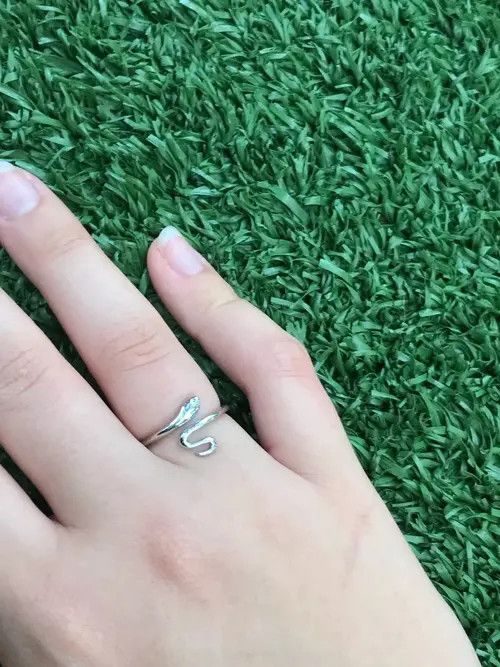 Vintage Snake Ring (Adjustable size) Size ONE SIZE - 4 Thumbnail