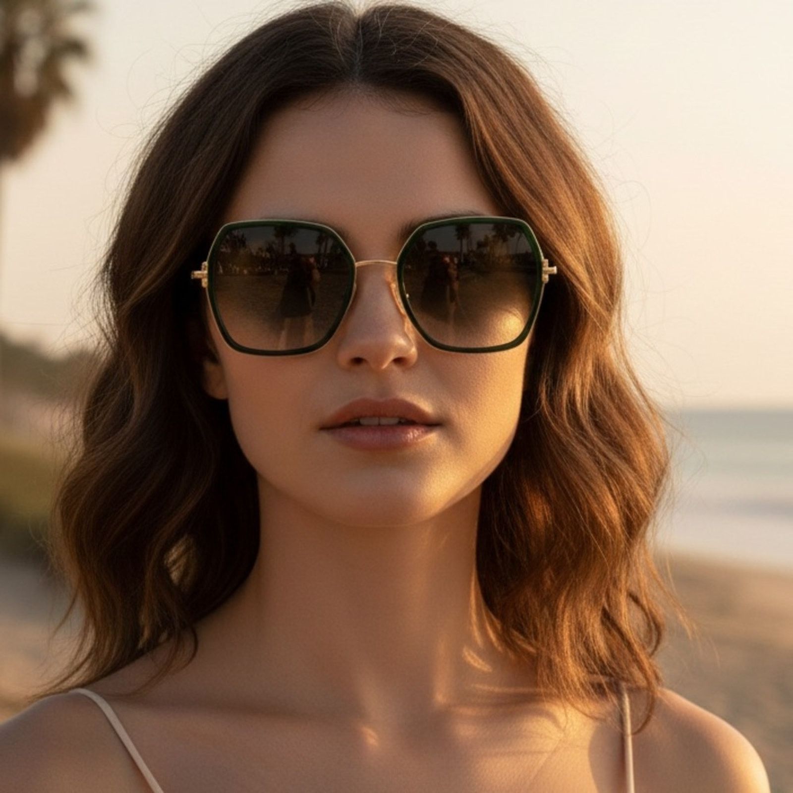 Chopard New! Chopard SCHL02V 300K Women Sunglasses Authentic Size ONE SIZE - 4 Thumbnail