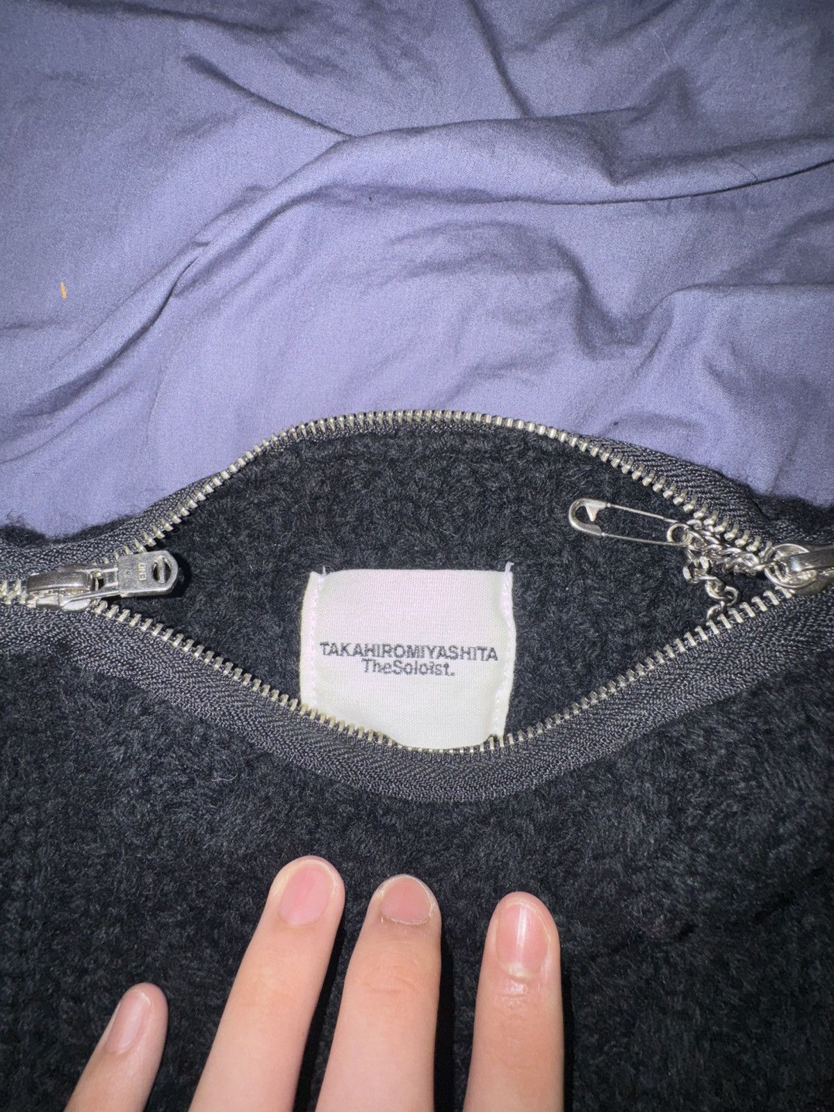 Takahiromiyashita The Soloist. TheSoloist 21aw boat neck cloak Size US L / EU 52-54 / 3 - 3 Thumbnail
