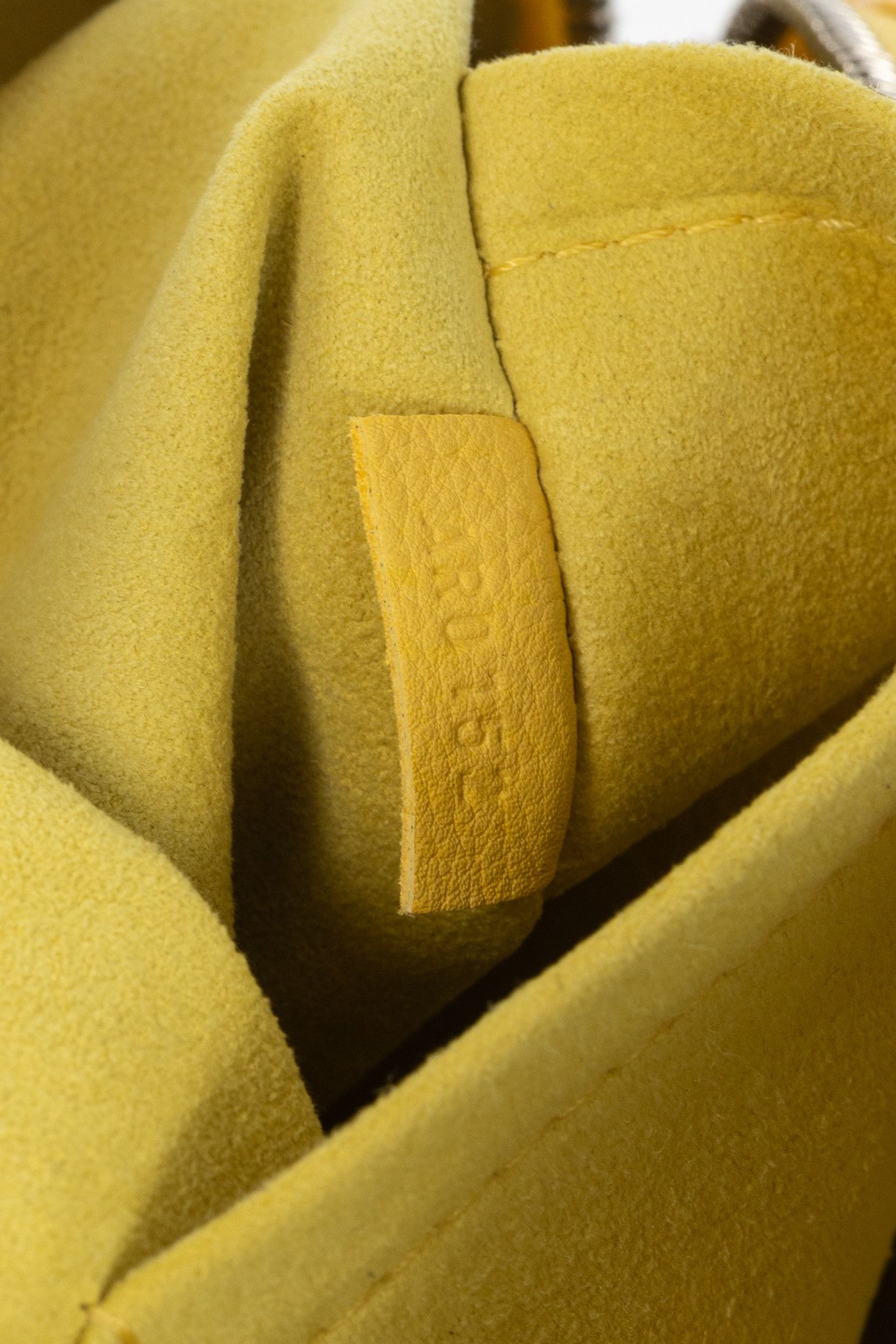 Louis Vuitton Louis Vuitton SS/12 Squat MM Denim Jaune Handbag Size ONE SIZE - 15 Thumbnail