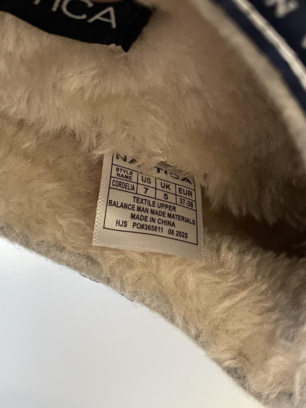 Nautica Nautica Cozy Slip-On House Slippers Size US 7 / IT 37 - 5 Thumbnail