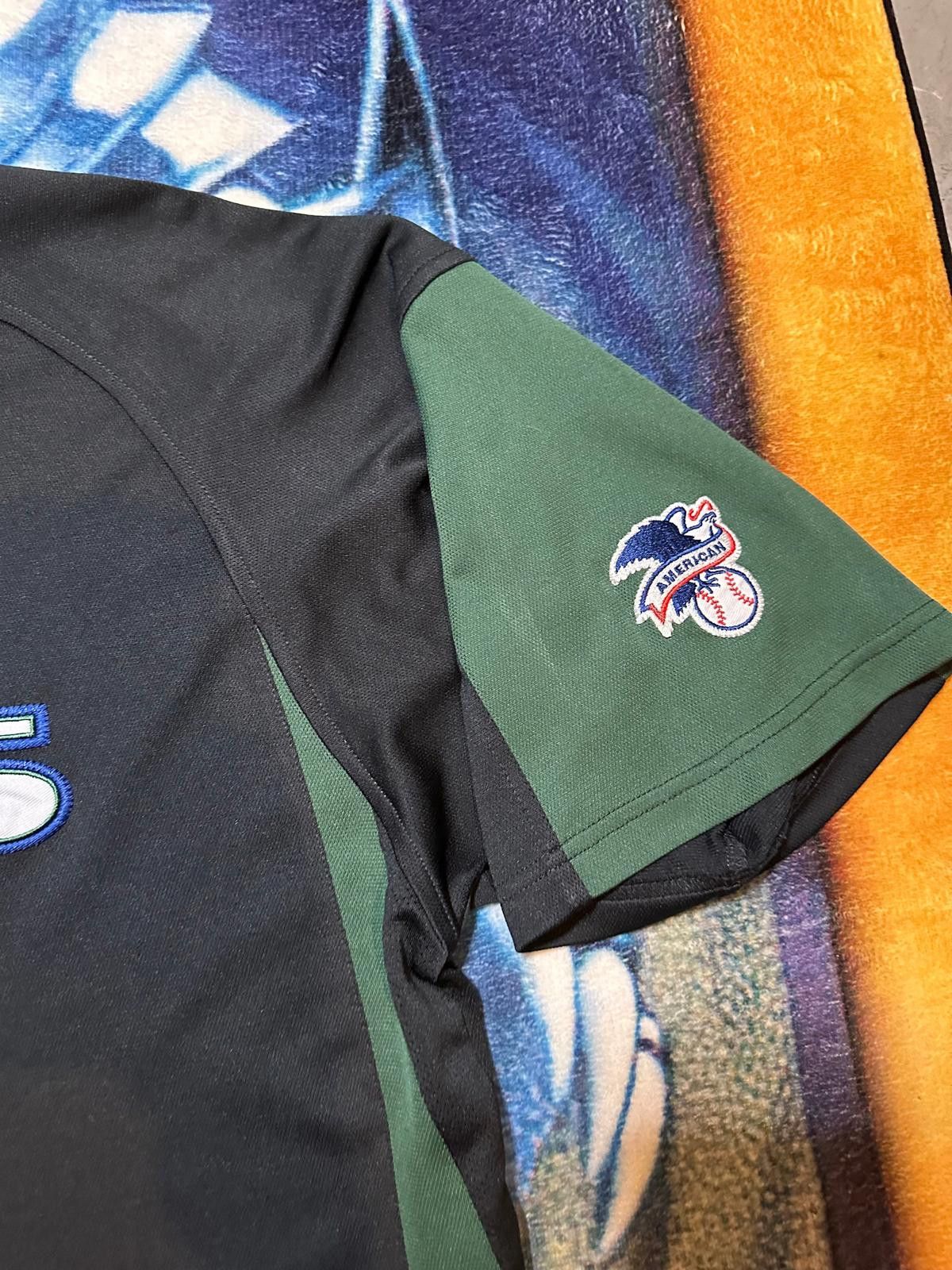 MLB Tampa Bay Rays MLB Men's Sports Jersey Black and Green Size ONE SIZE - 5 Thumbnail