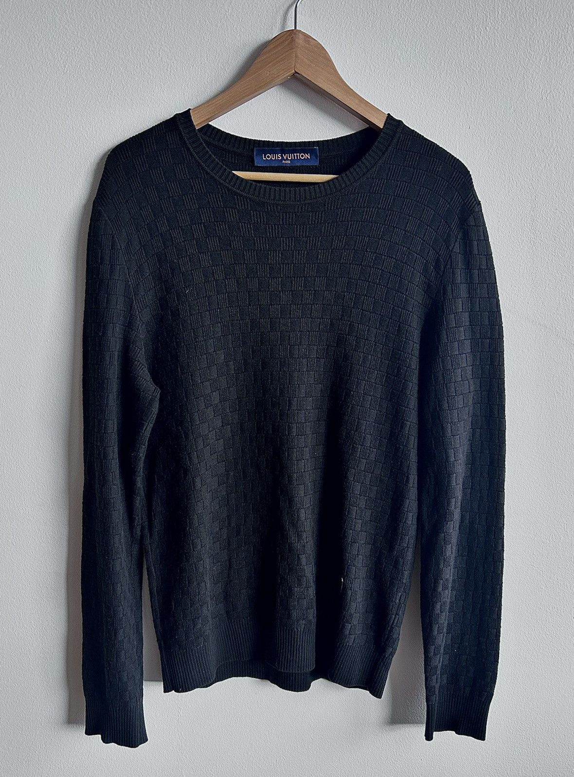 Louis Vuitton Louis Vuitton Damier Sweater Size US M / EU 48-50 / 2 - 1 Thumbnail