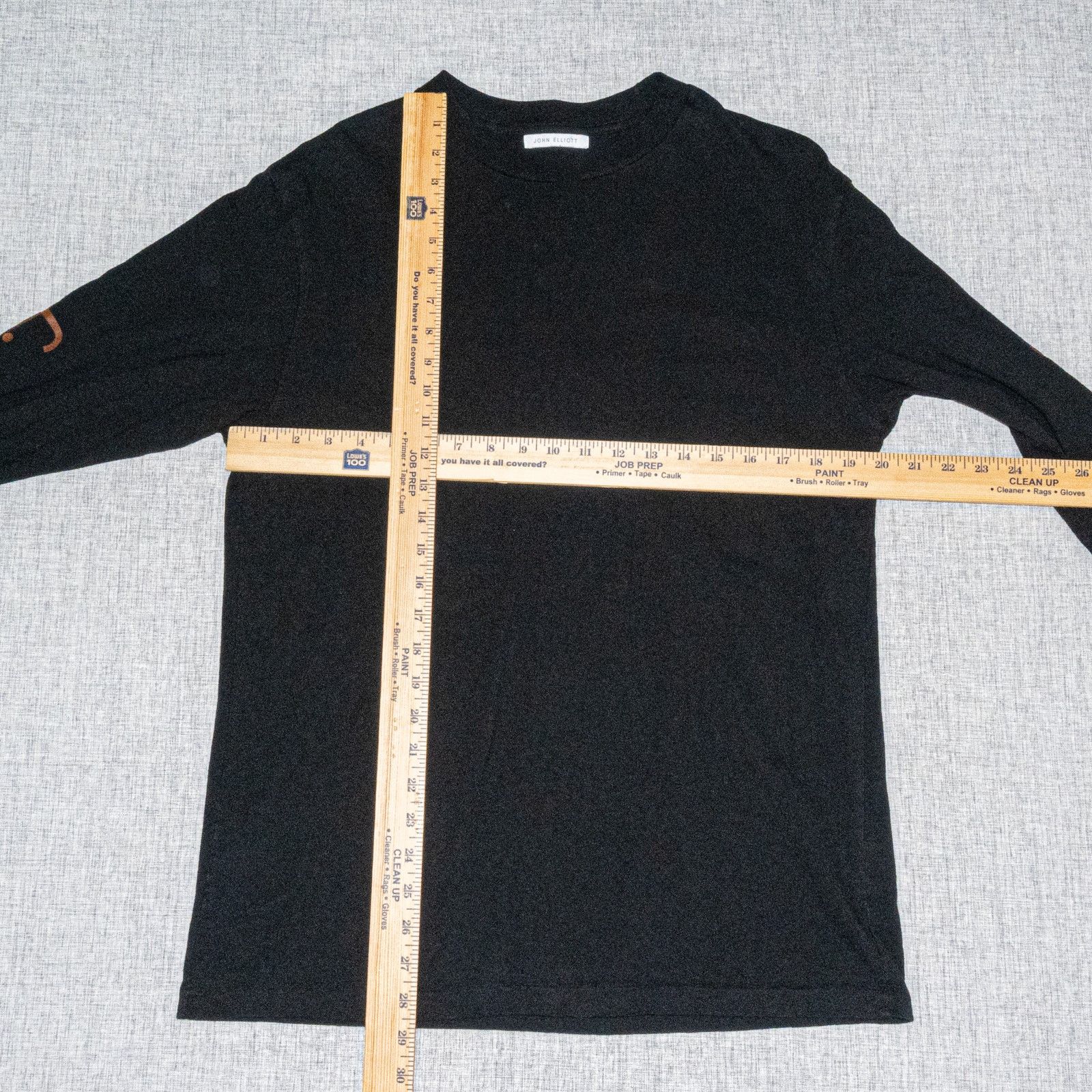 John Elliott John Elliott Life is Always Sweet LS university tee black Size US XS / EU 42 / 0 - 8 Thumbnail