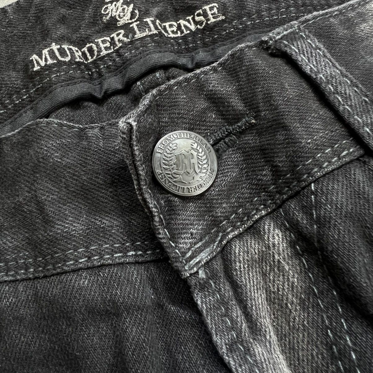 Murder License Murder License Vkei Style Poem Studed Distressed Jeans Size US 32 / EU 48 - 8 Thumbnail