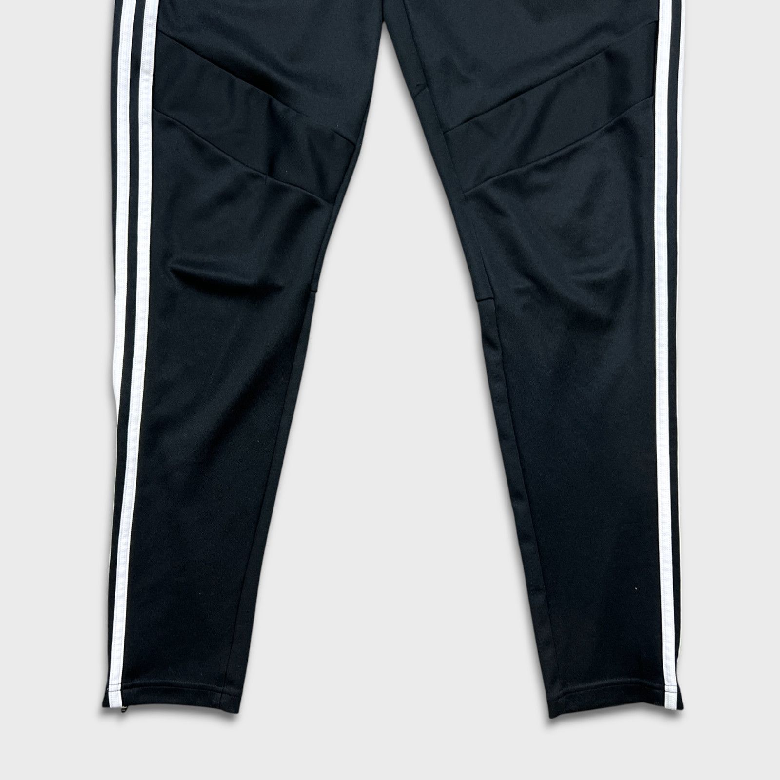 Adidas × Vintage Adidas Track Pants Small Essentials Stripe Training Athletic Size US 26 / EU 42 - 4 Thumbnail