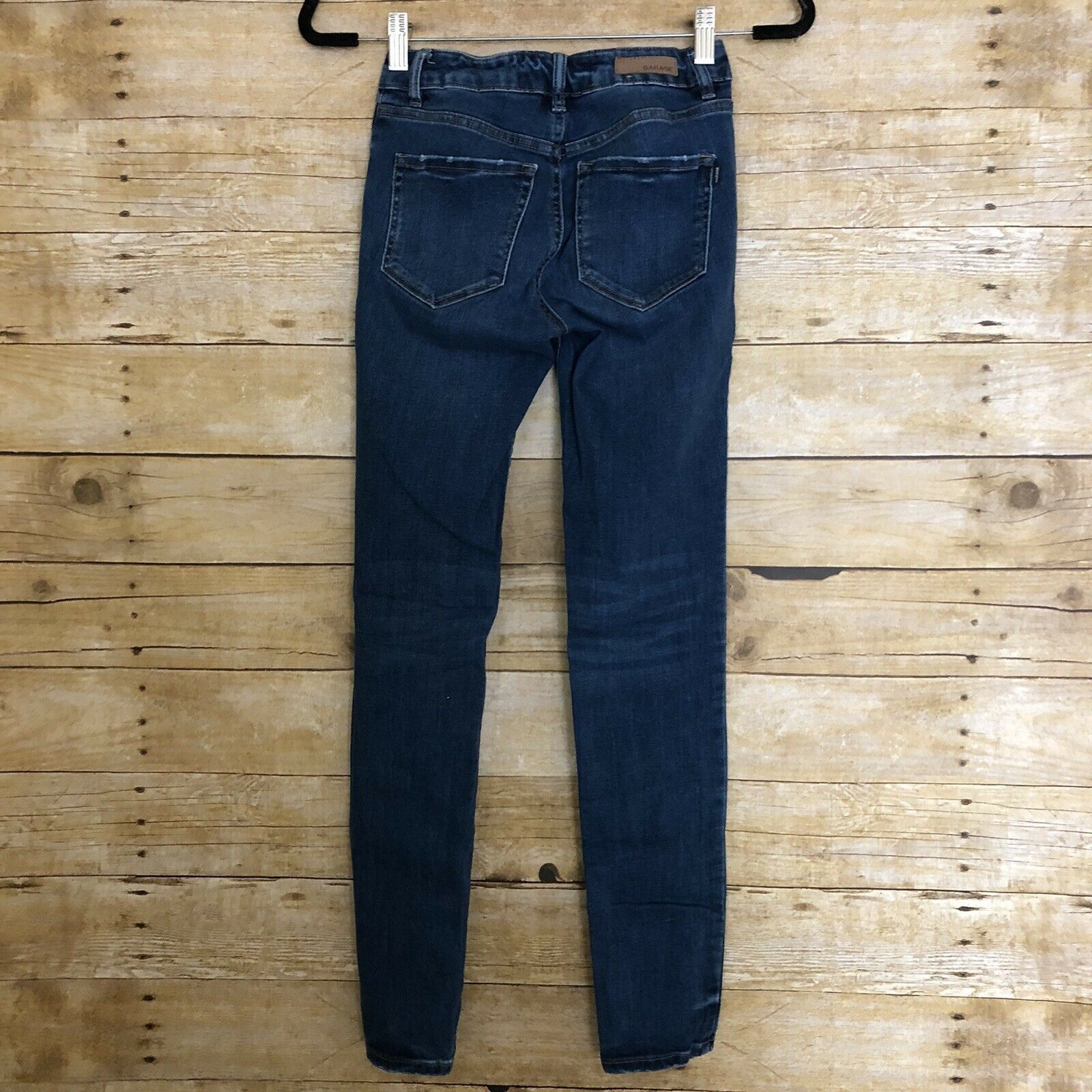 Garage Garage High Rise Medium Wash Skinny Jeans - Size 01 Size 23" - 4 Thumbnail