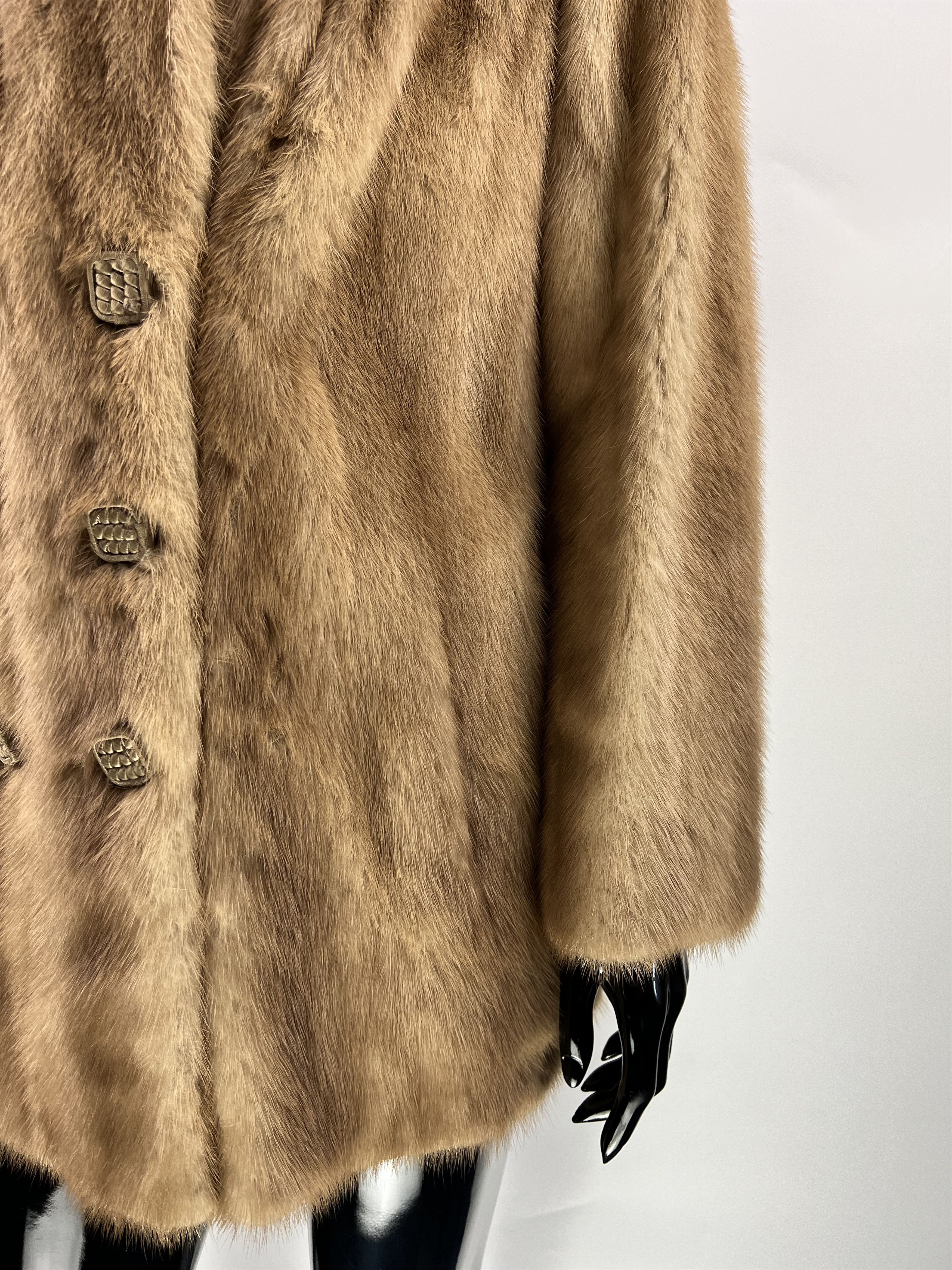 Vintage Real Mink Coat Fur Jacket Size S/M Size S / US 4 / IT 40 - 6 Thumbnail