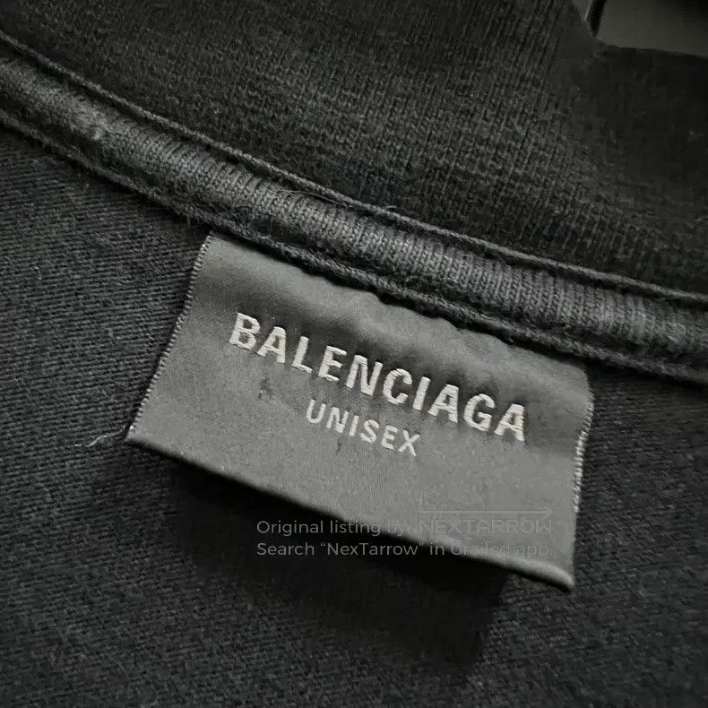 Balenciaga Balenciaga Wheat Scissors Letter Logo Short Sleeve Size US S / EU 44-46 / 1 - 3 Thumbnail