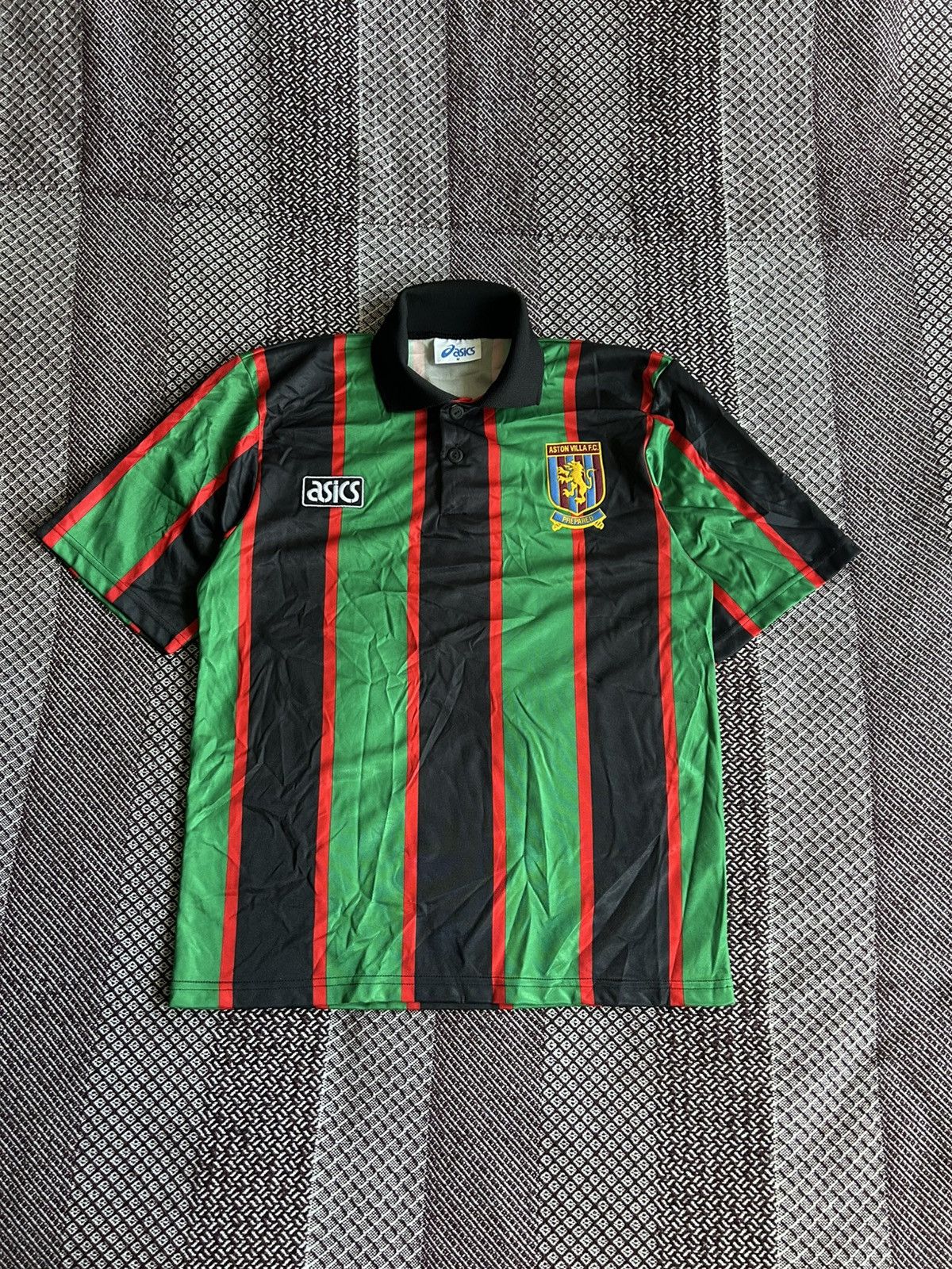 Umbro Vintage Aston Villa 1993/95 Asics Away Football Shirt Jersey Size US M / EU 48-50 / 2 - 1 Thumbnail