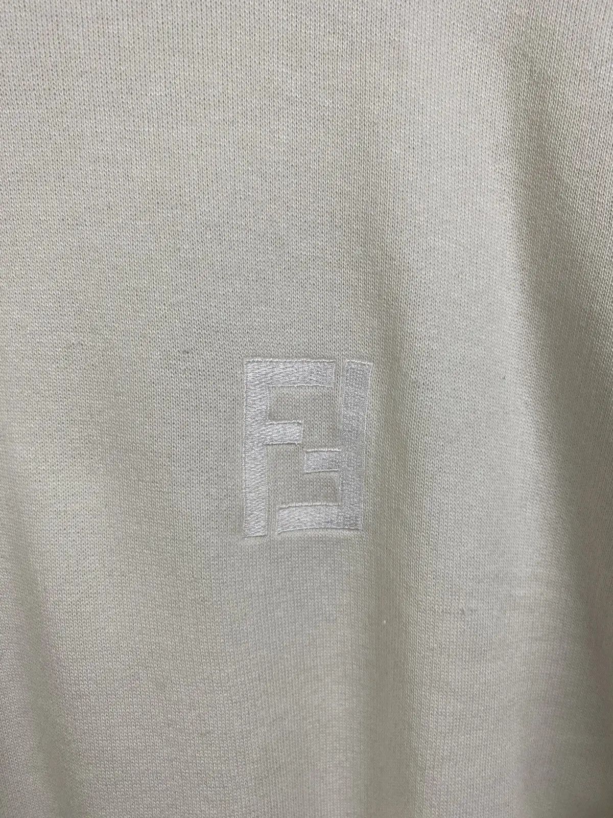 Designer × Fendi × Vintage Vintage Fendi Double F Crewneck Size US M / EU 48-50 / 2 - 5 Thumbnail