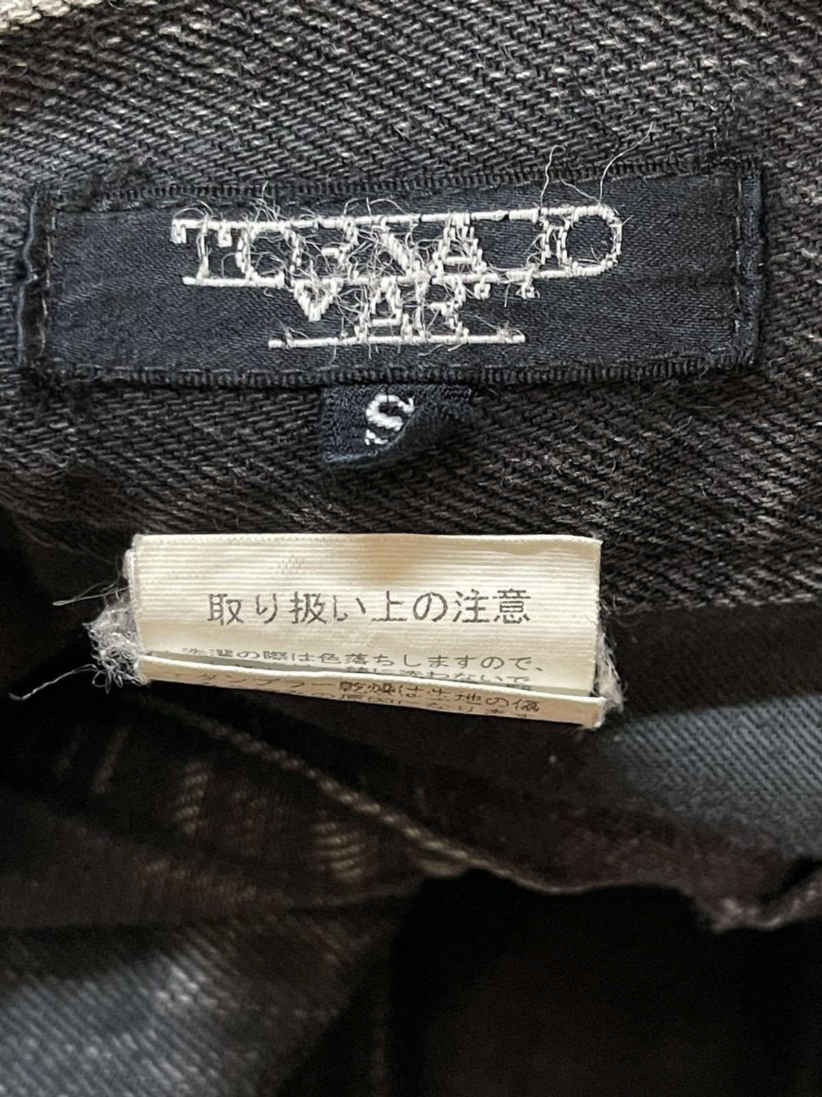 Tornado Mart Vintage Japan Tornado Mart Faded Wash Distressed Flare Jeans Size US 30 / EU 46 - 10 Thumbnail