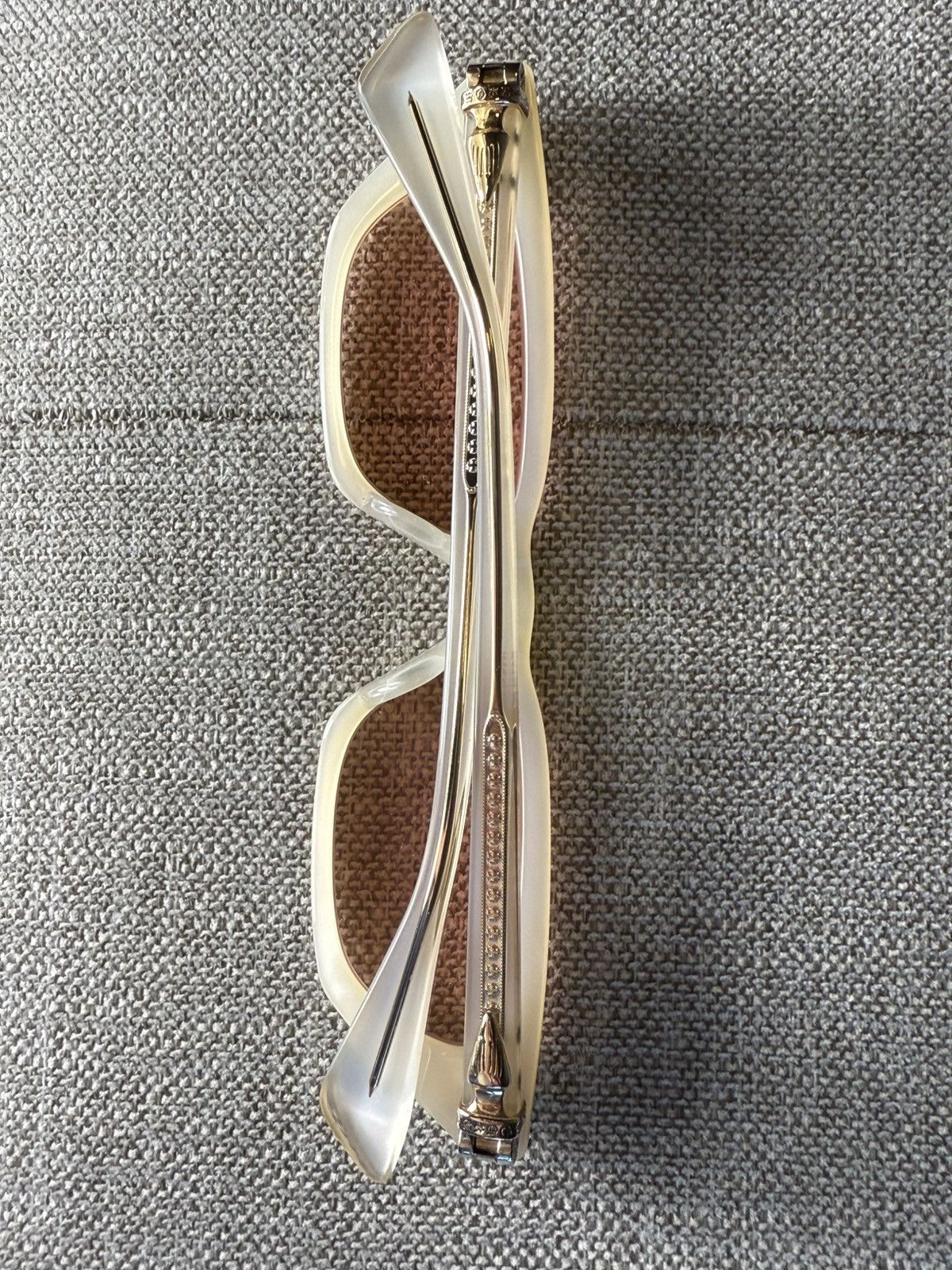 Chrome Hearts Pearl & 23K Gold Accent Sunglasses Size ONE SIZE - 8 Thumbnail
