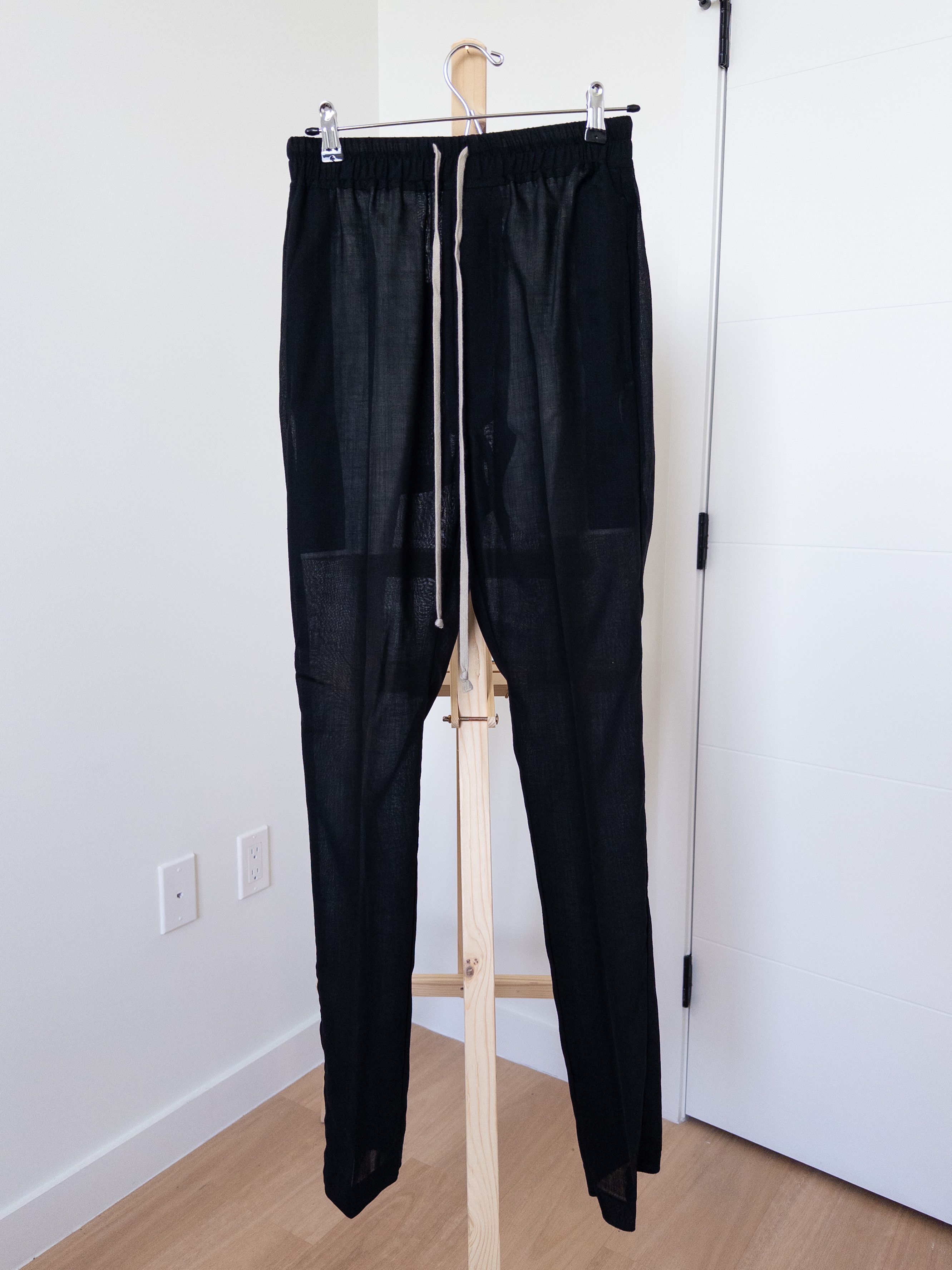 Rick Owens Rick Owens PHLEGETHON SS21 Sheer Pant Size US 30 / EU 46 - 1 Thumbnail