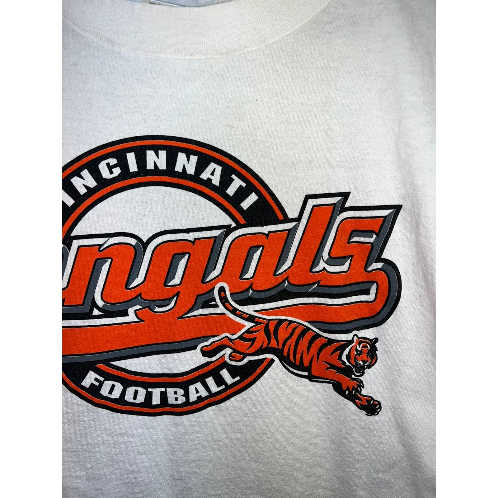 Tultex Vintage Cincinnati Bengals Shirt NFL Football 90s VTG 2XL Size US XXL / EU 58 / 5 - 4 Thumbnail